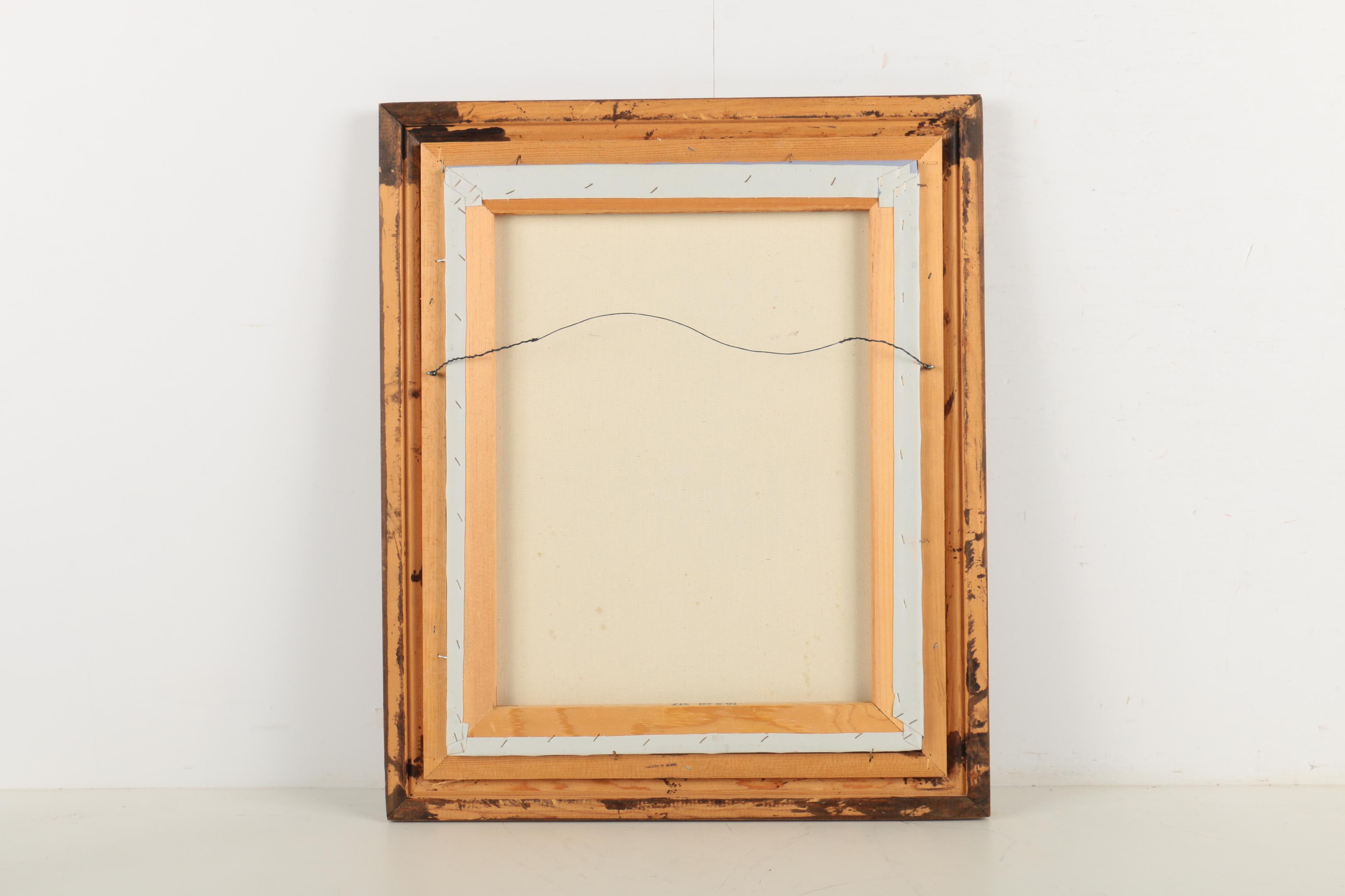 Henri Du Bois Oil Painting on Canvas Landscape