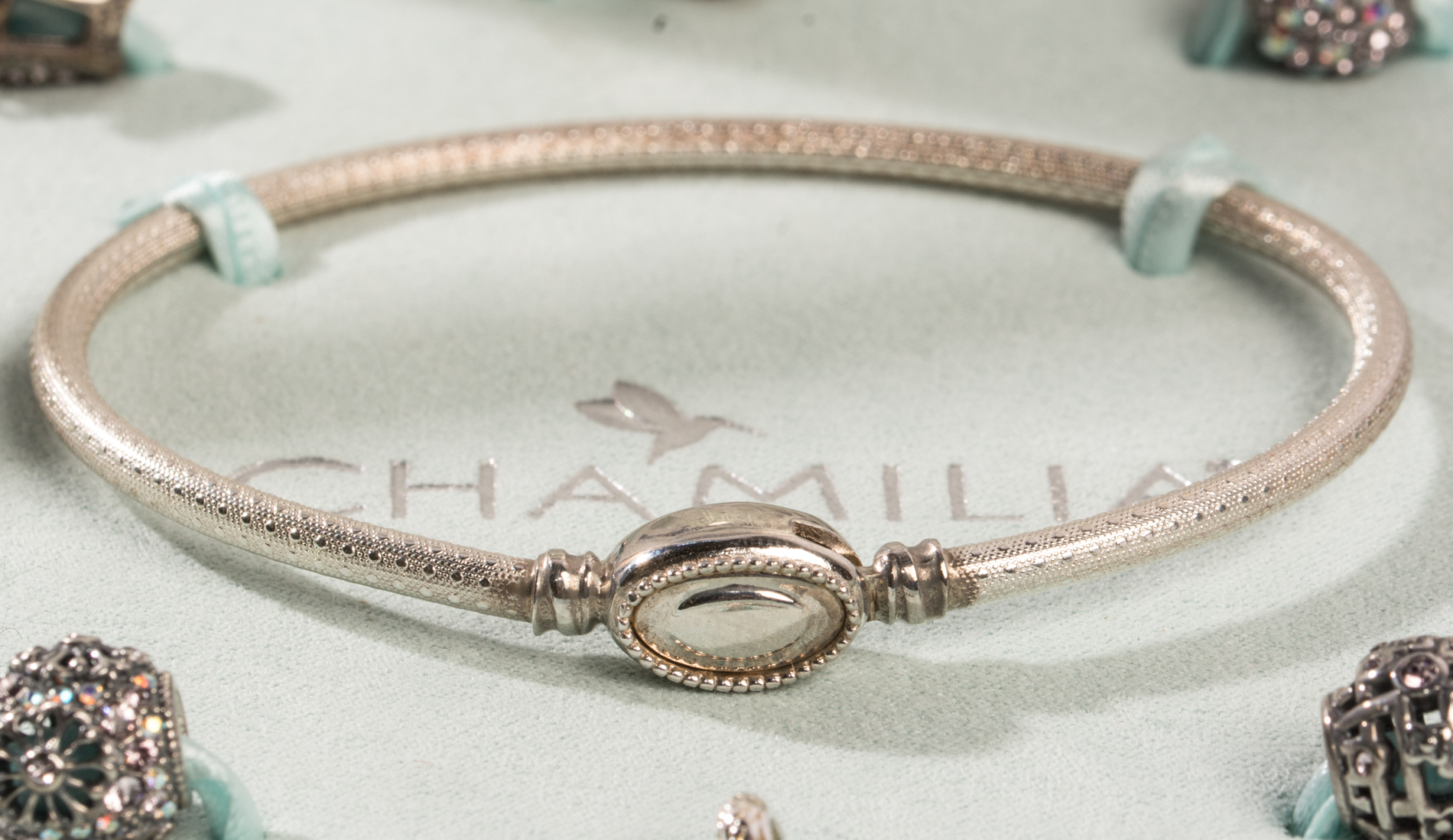 Sterling Silver Chamilia Nutcracker Charm Bracelet