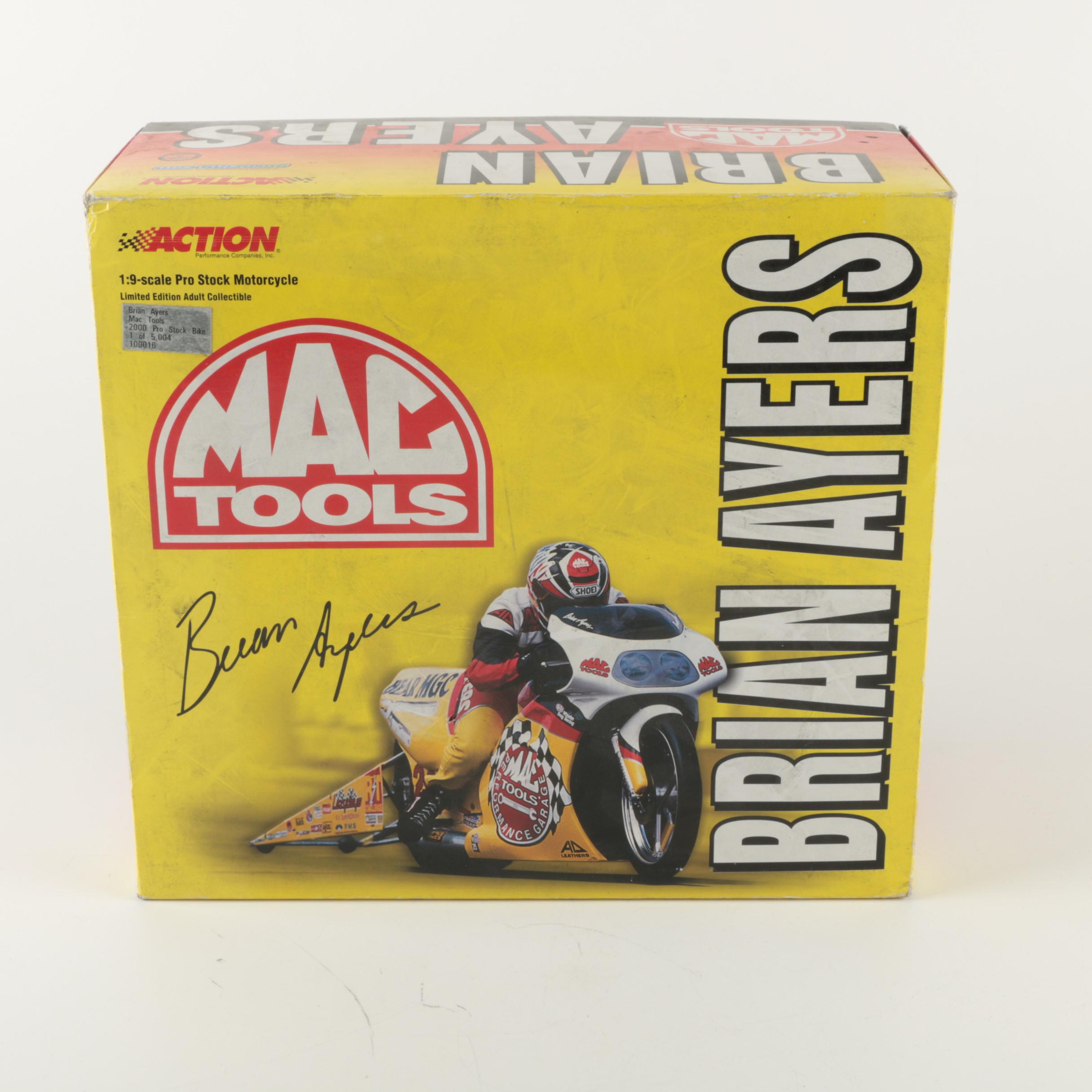 2000 Brian Ayers Pro-Stock Motorcycle by Action