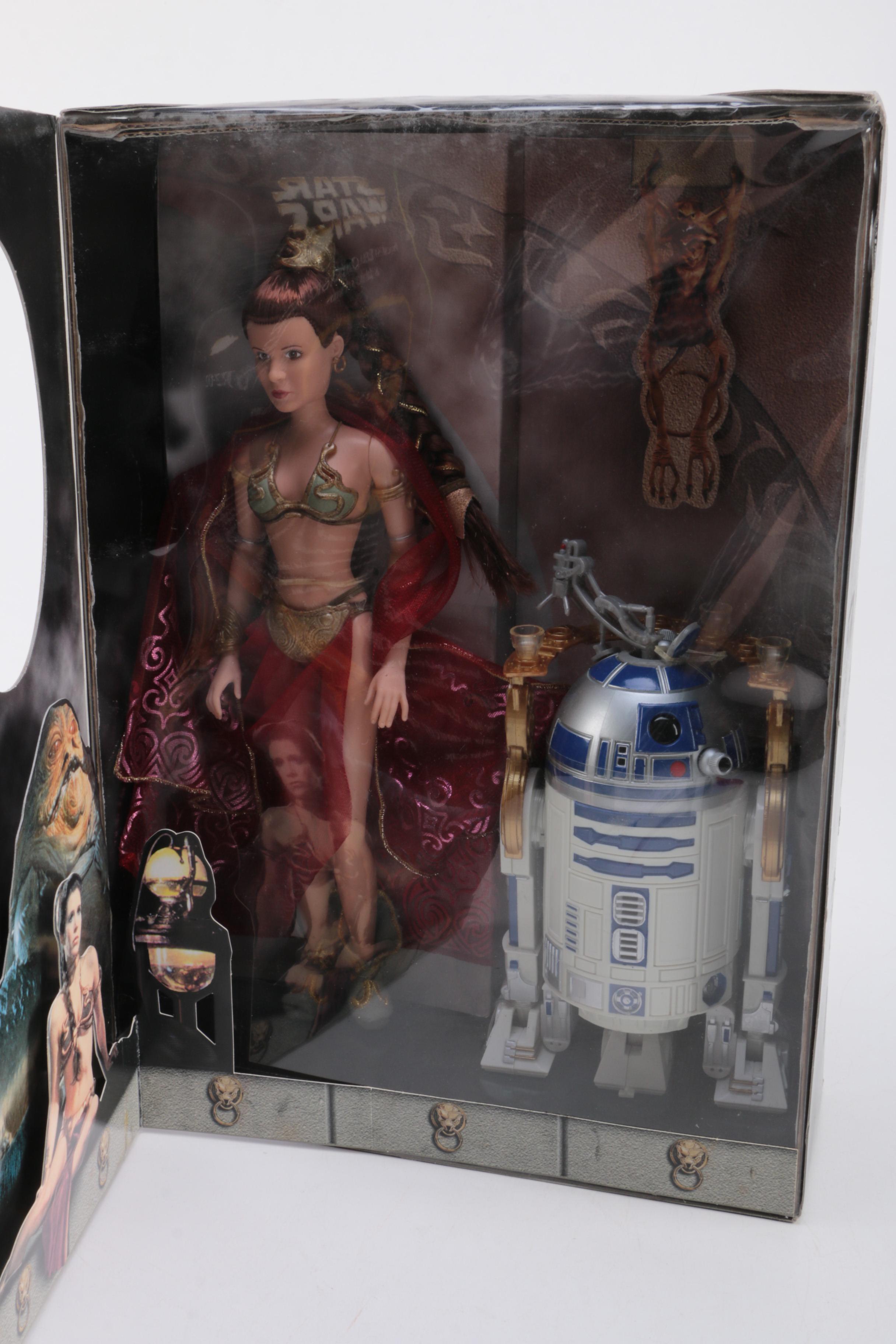 Limited Edition Star Wars Leia Organa and R2-D2 Collector Dolls