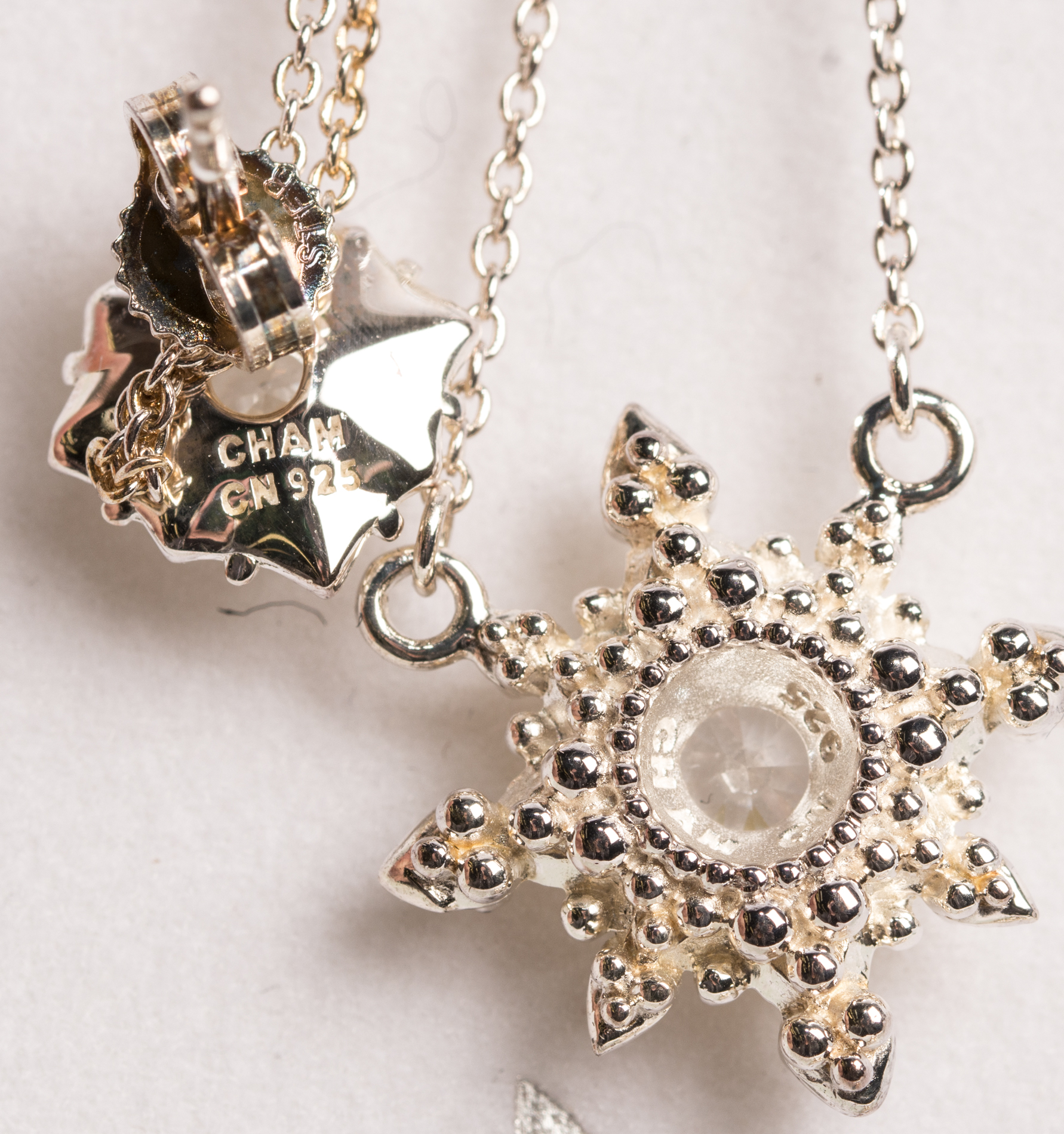 Sterling Silver Chamilia Earrings & Necklace Gift Set