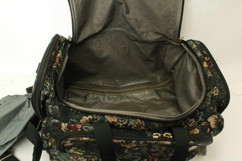 Pair of Atlantic Luggage with Leisure Overnight Bag