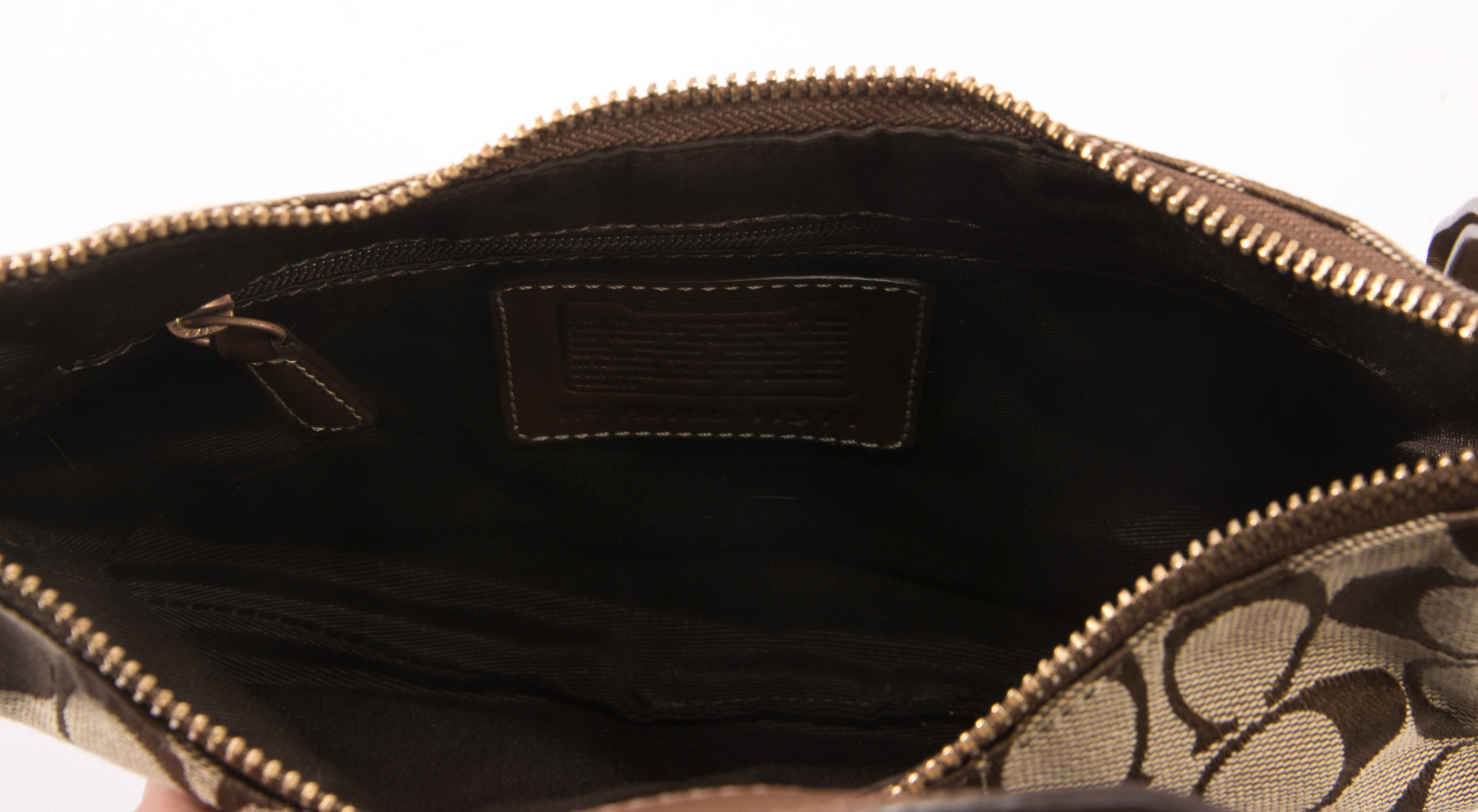 Coach Signature Mini Hobo Bag