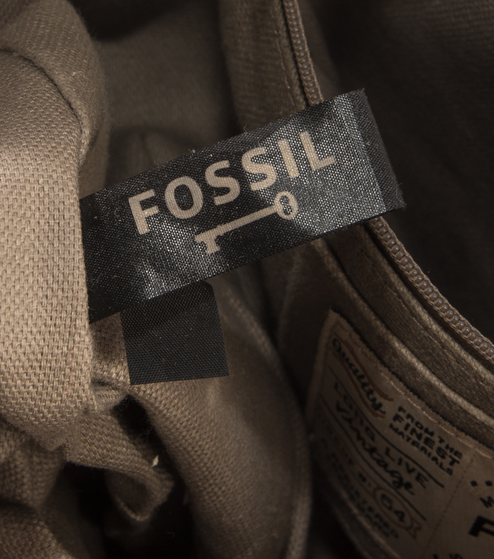 Fossil Straw Tote