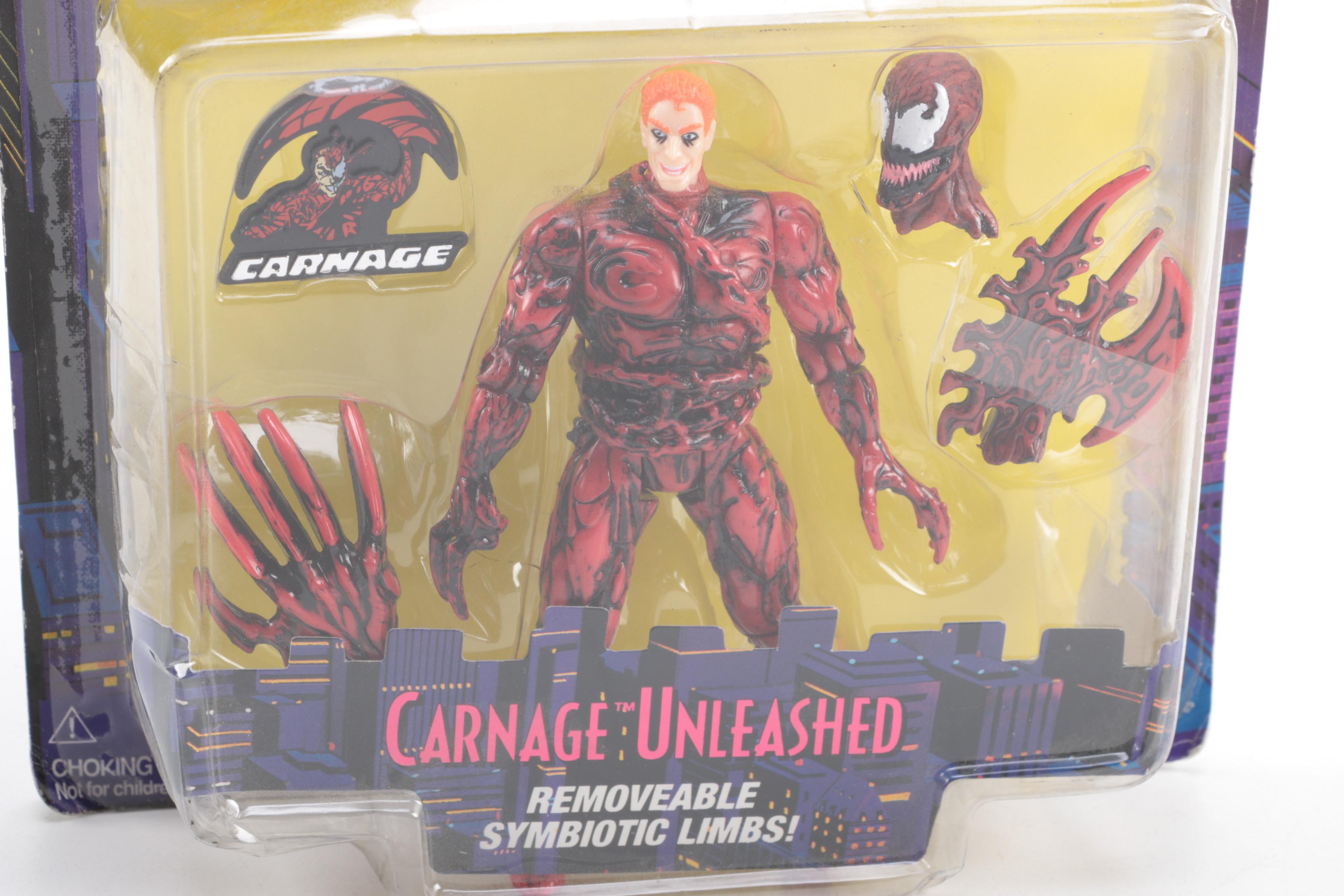 Spider-Man and Carnage Action Figures