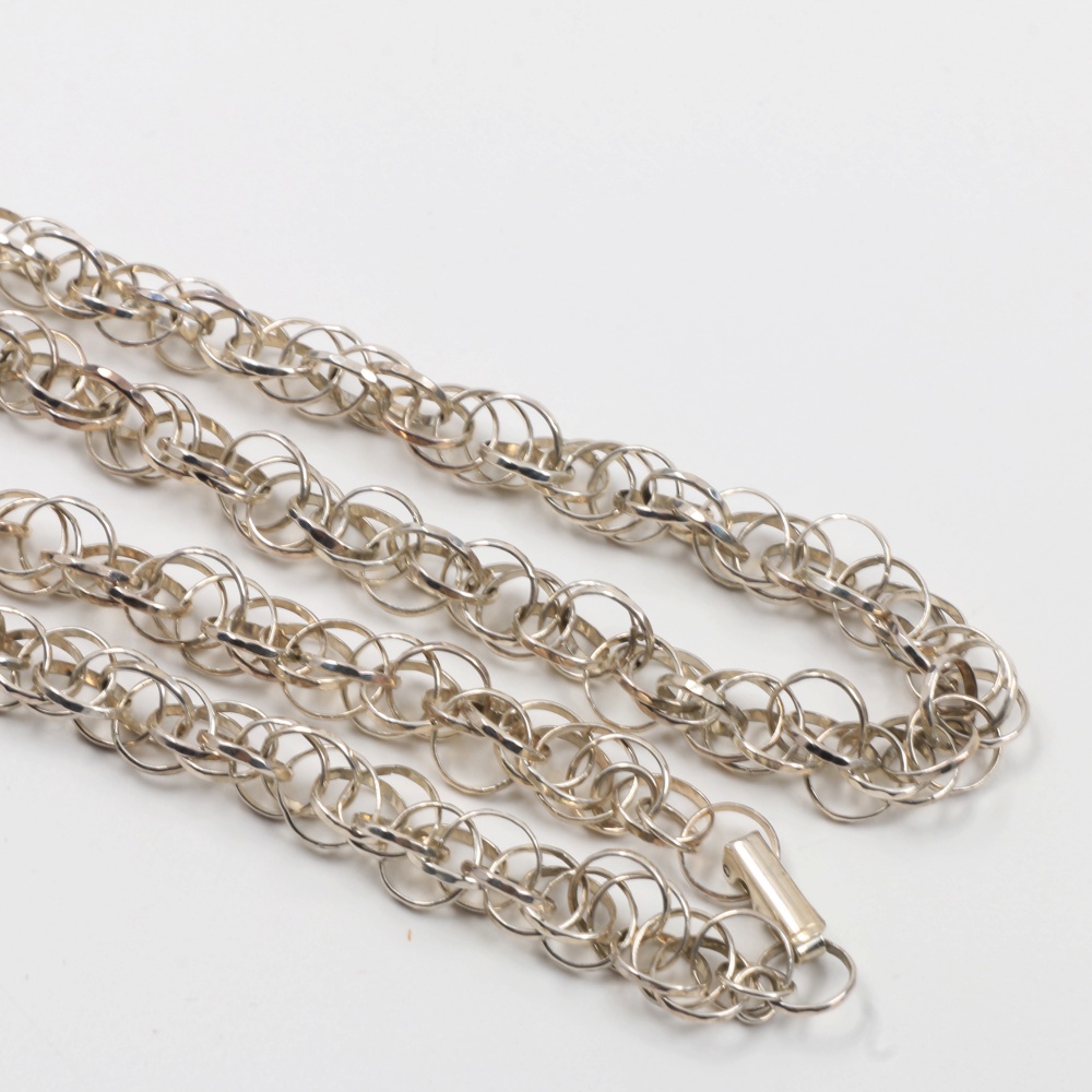 Collection of Sterling Silver and 850 Silver  Jewelry