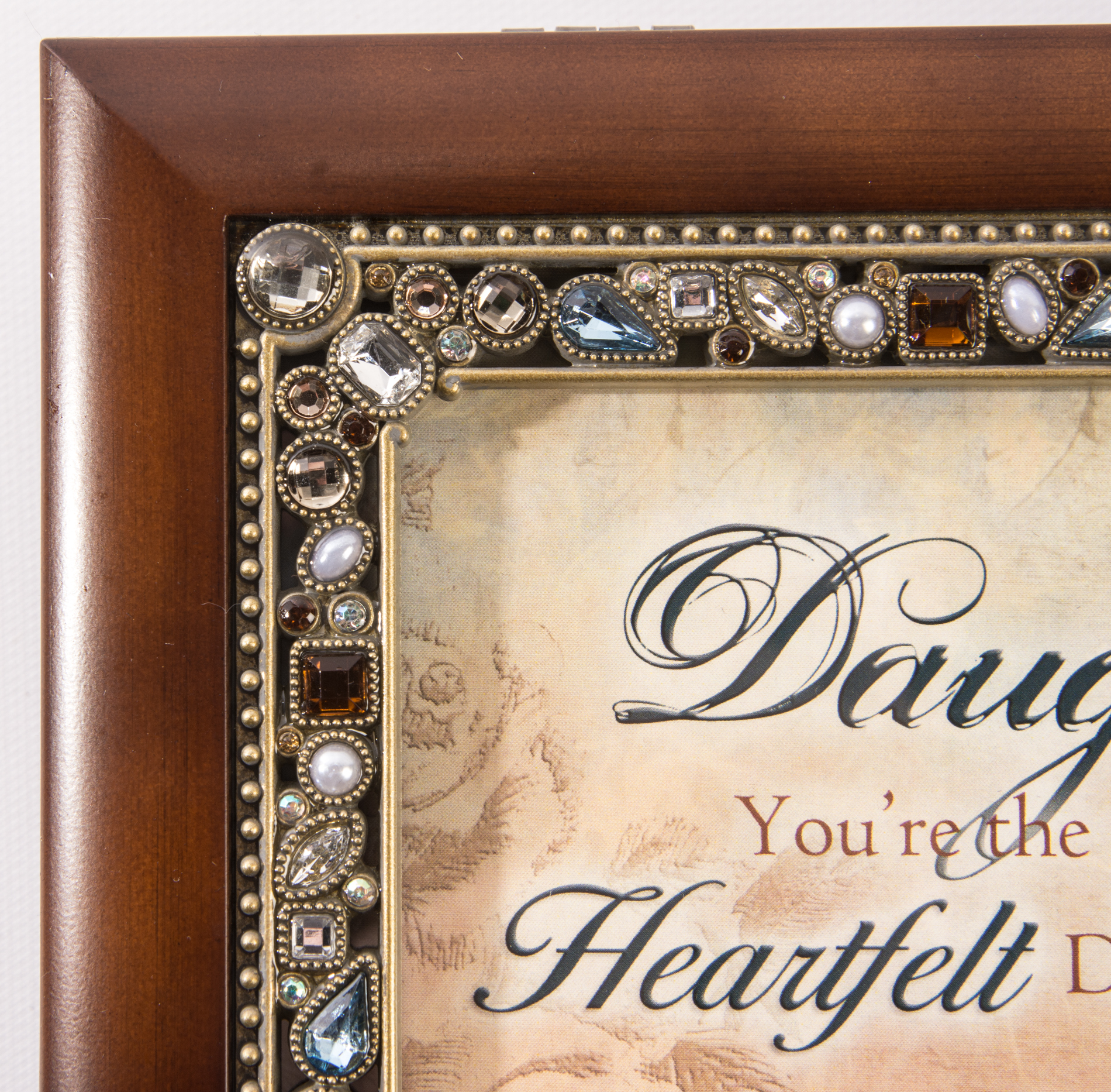 "Daughter" Jeweled Music Box