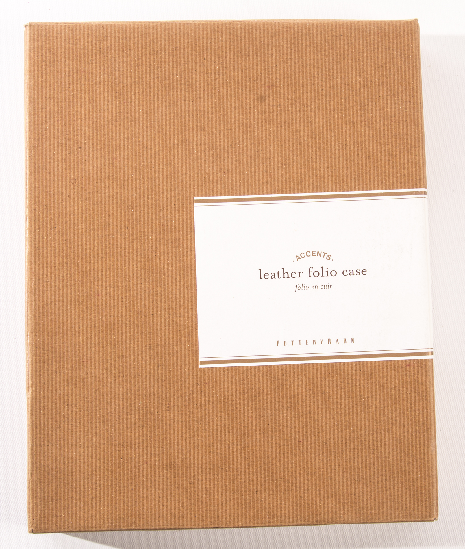 Pottery Barn Leather Folio Case