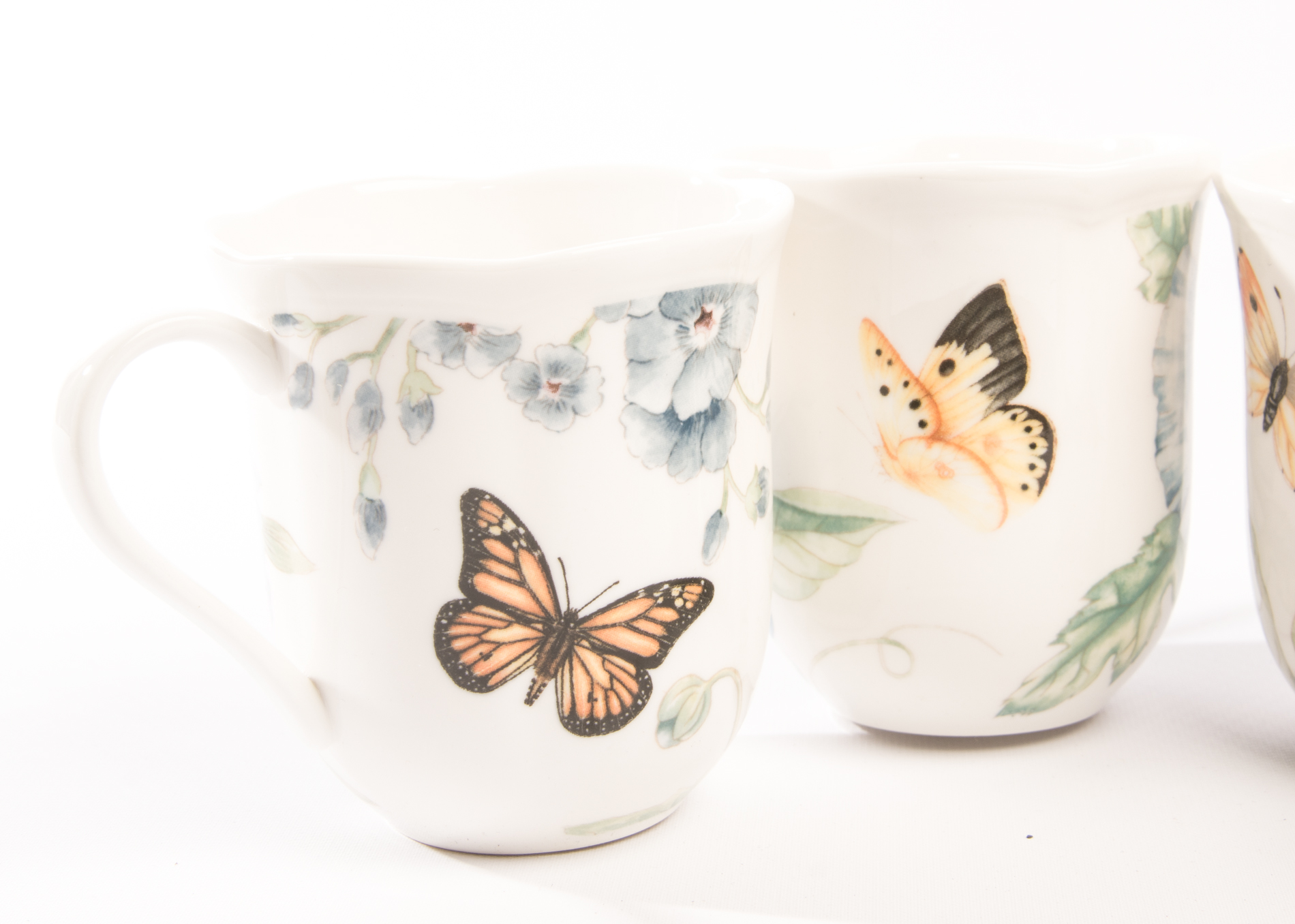 Lenox Butterfly Meadow Bloom Mugs