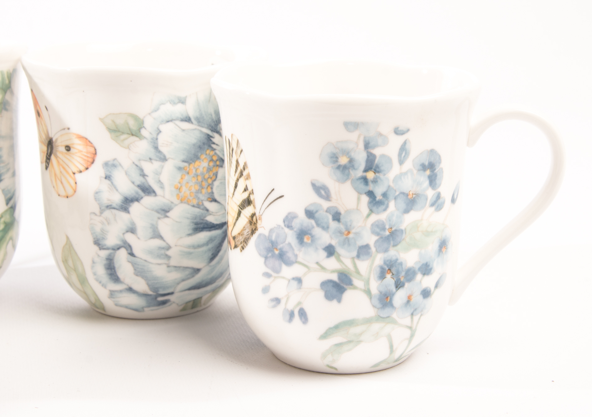 Lenox Butterfly Meadow Bloom Mugs