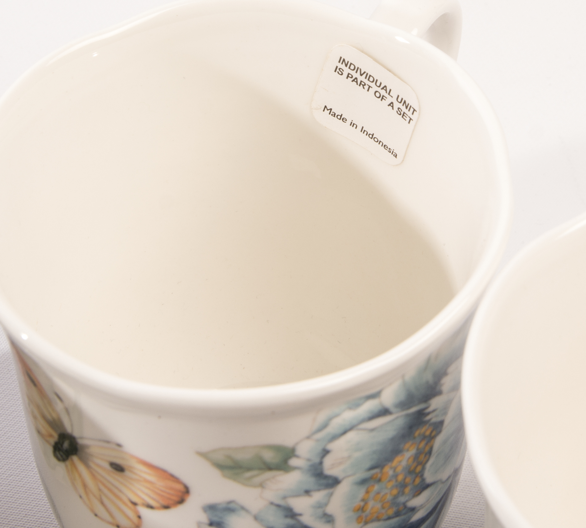 Lenox Butterfly Meadow Bloom Mugs