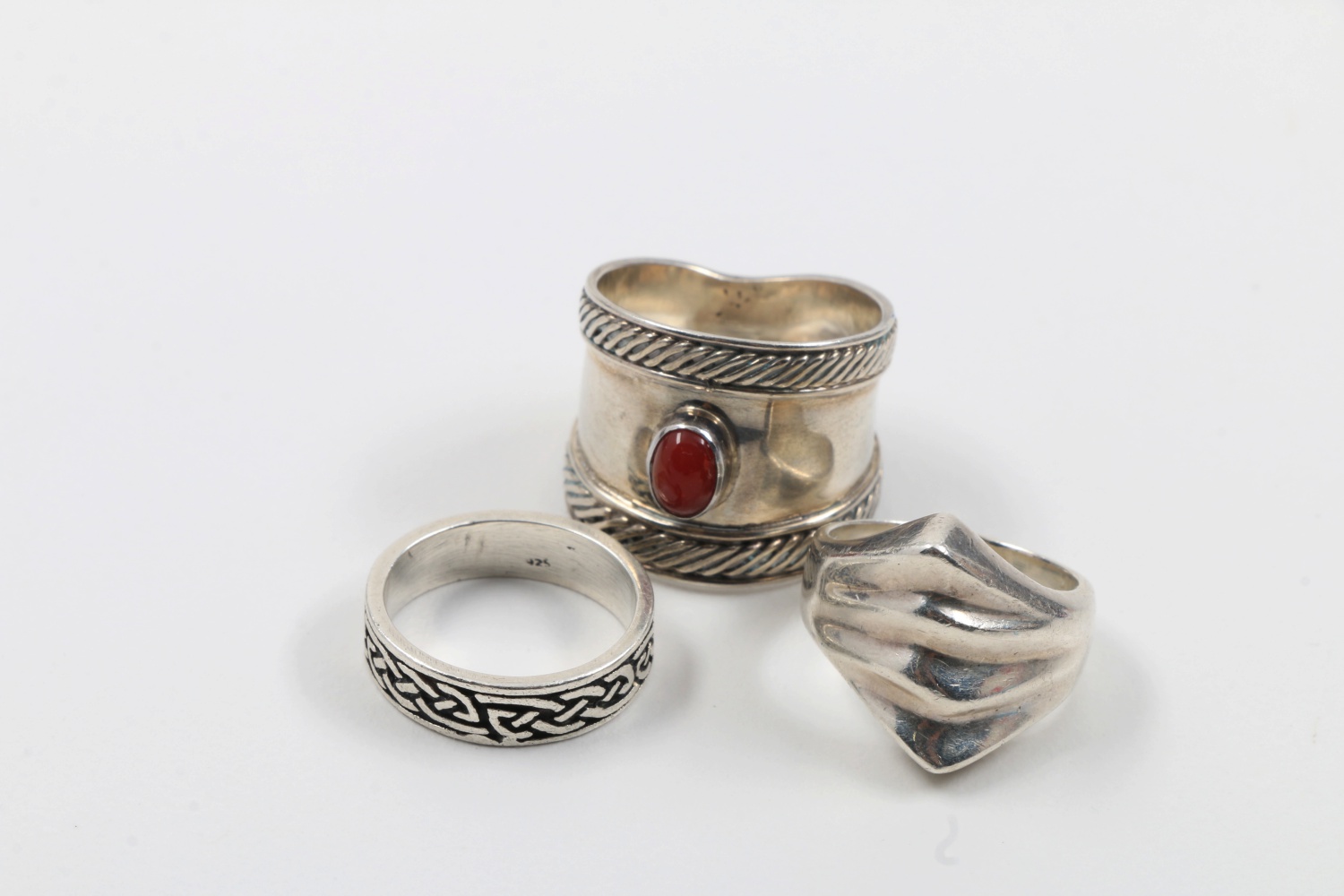 Collection of Sterling Silver and 850 Silver  Jewelry