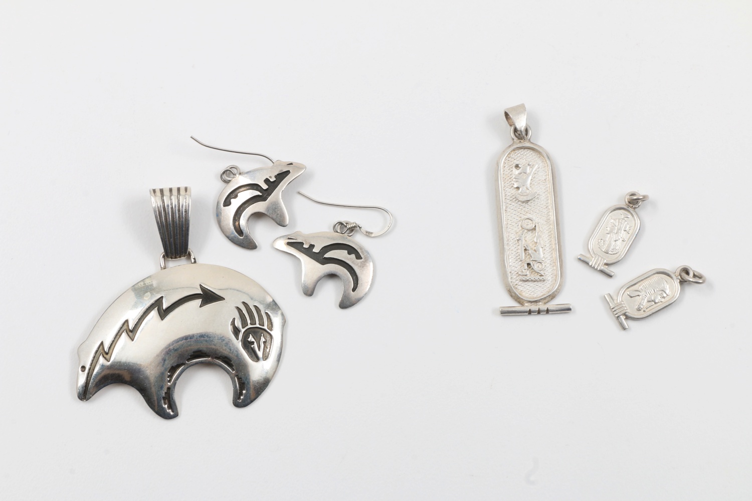 Collection of Sterling Silver and 850 Silver  Jewelry