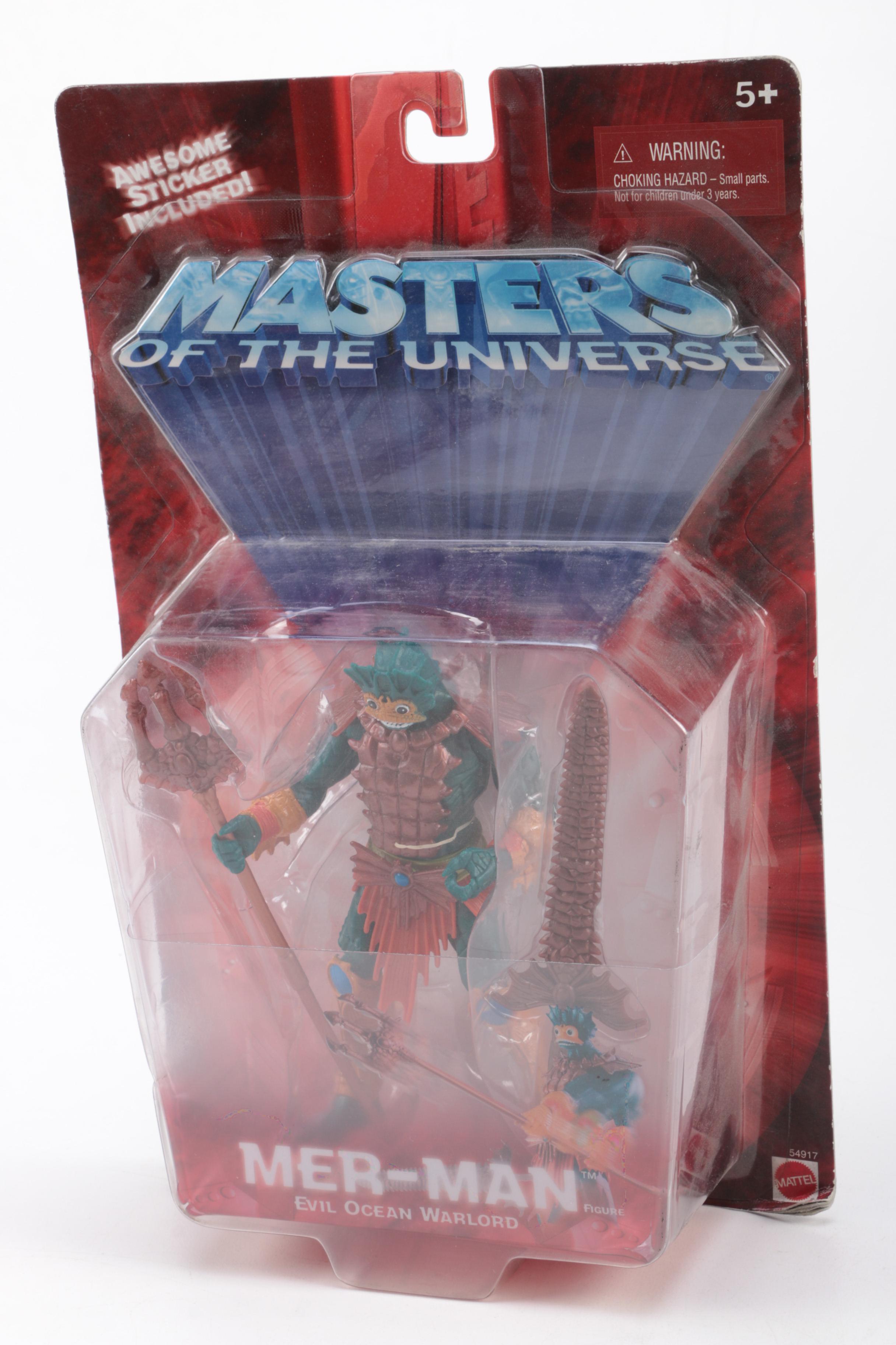 "Masters of the Universe" Mer-Man and Orko Action Figures