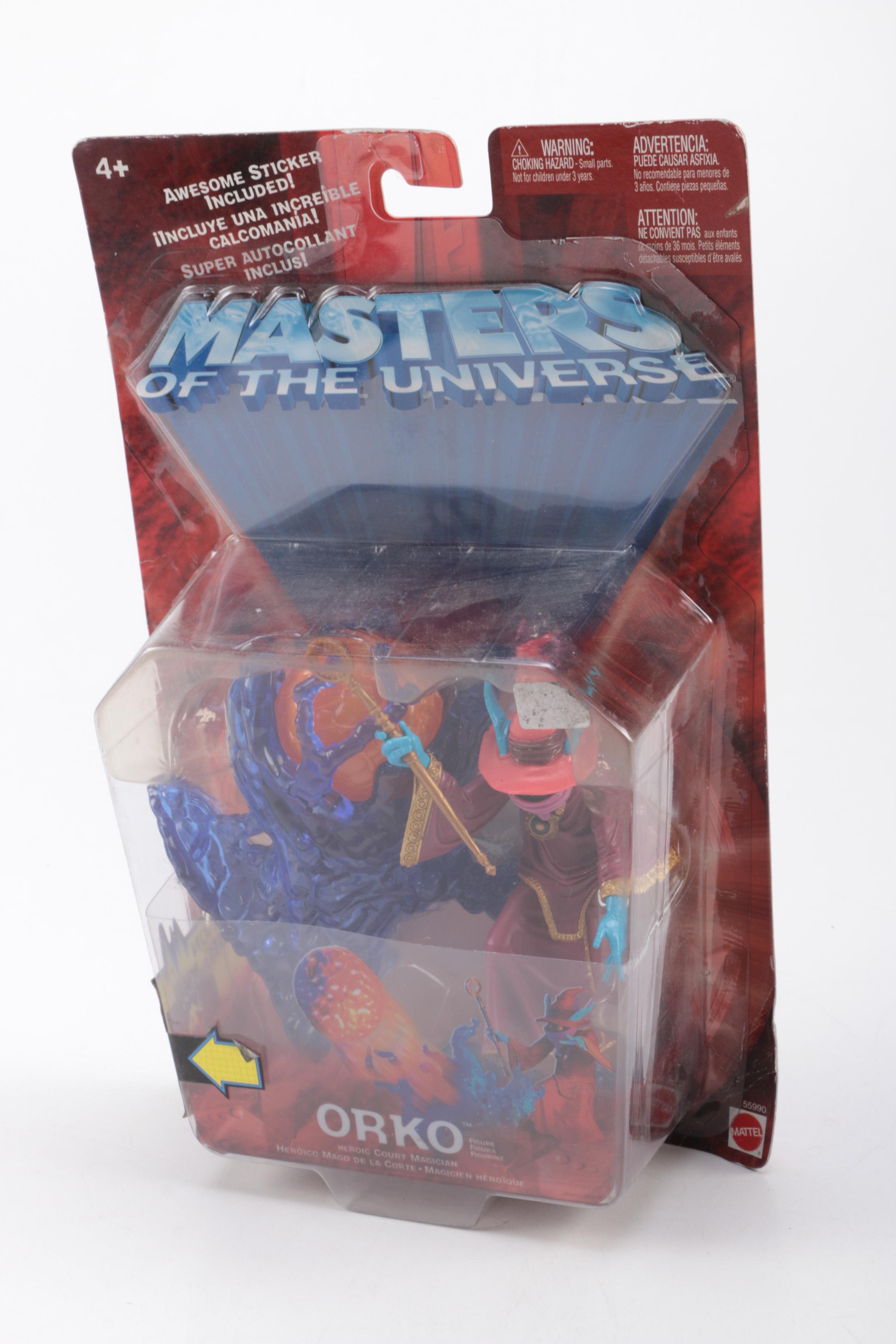 "Masters of the Universe" Mer-Man and Orko Action Figures