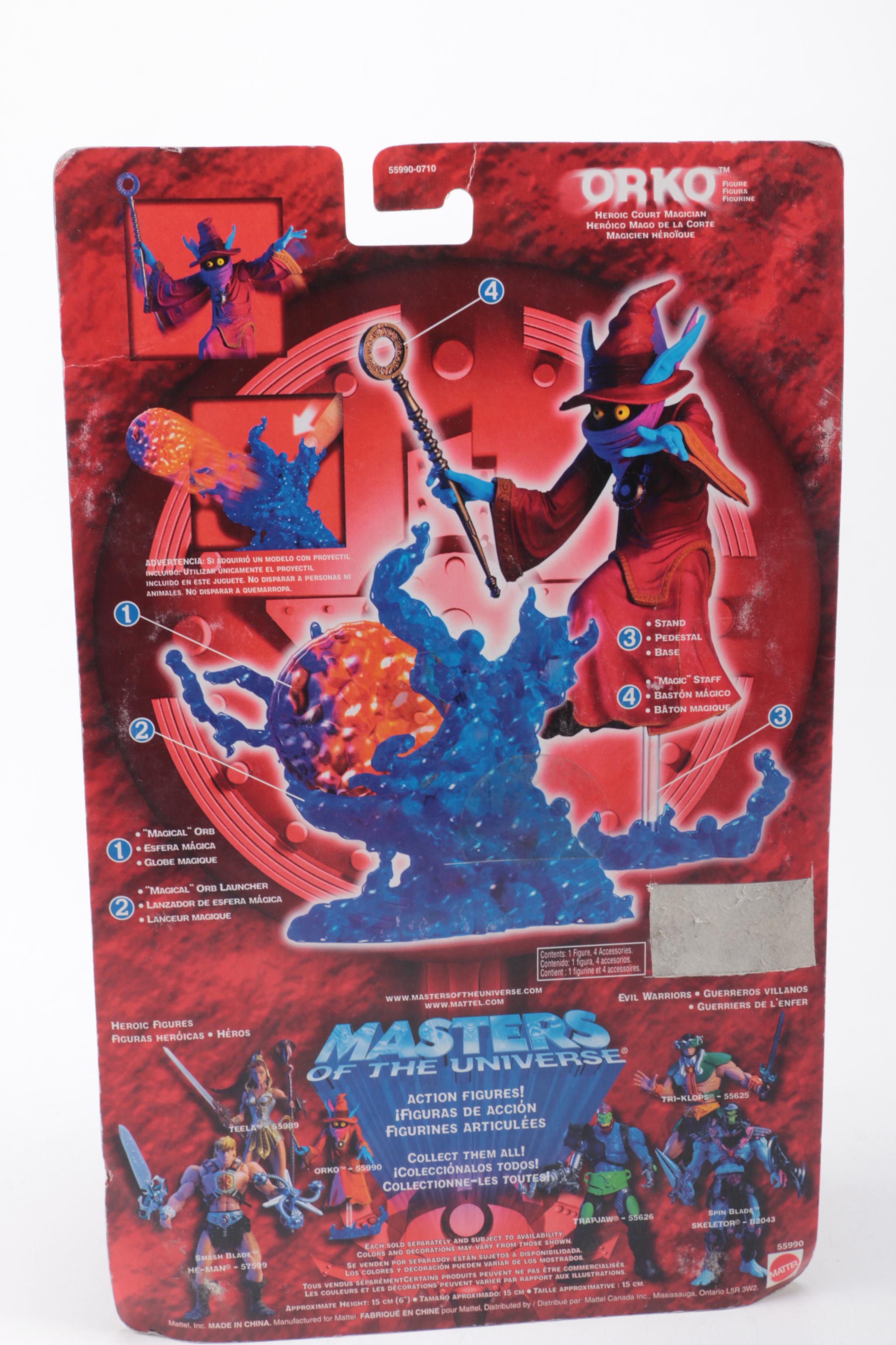 "Masters of the Universe" Mer-Man and Orko Action Figures