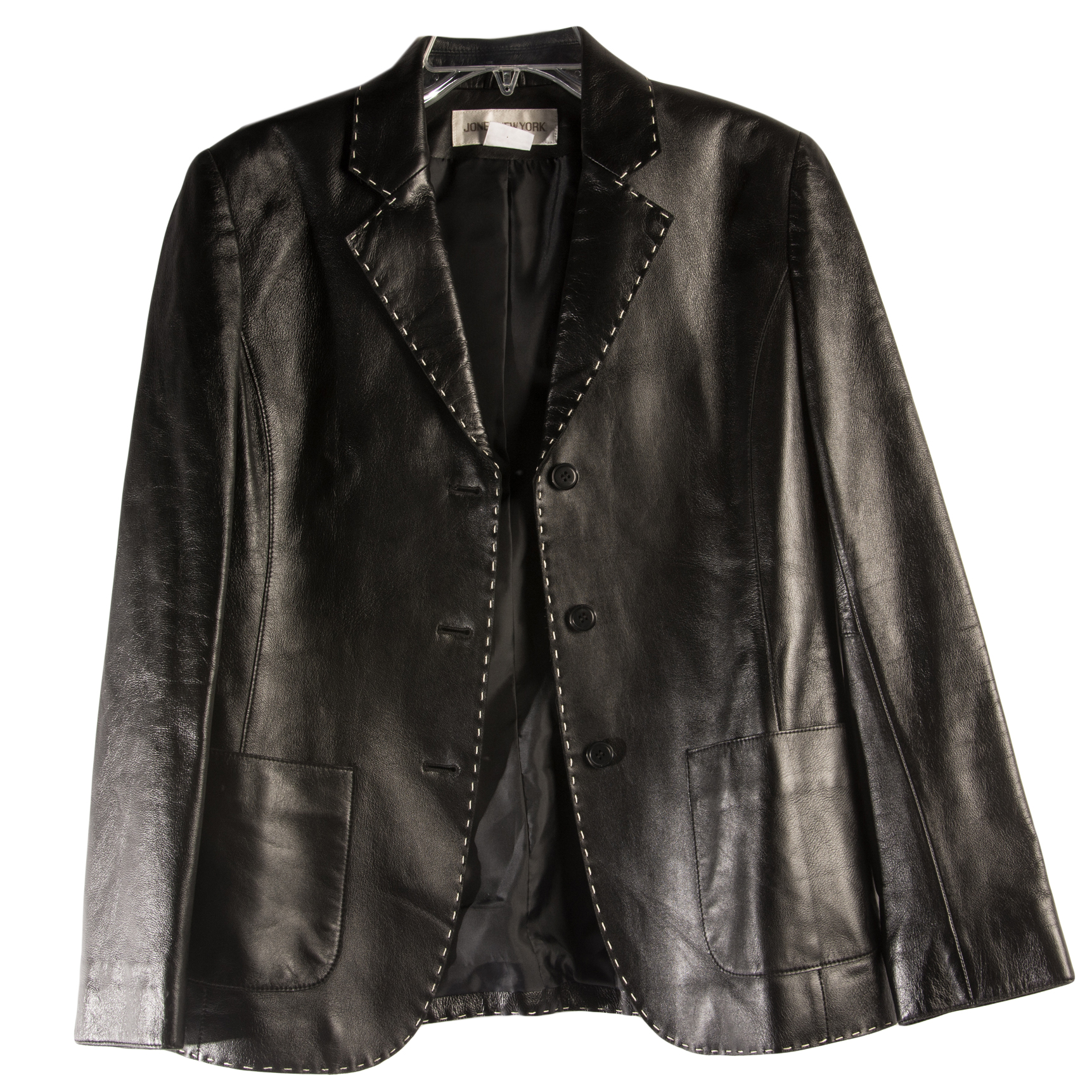 Nine West and Jones New York Black Leather Jackets