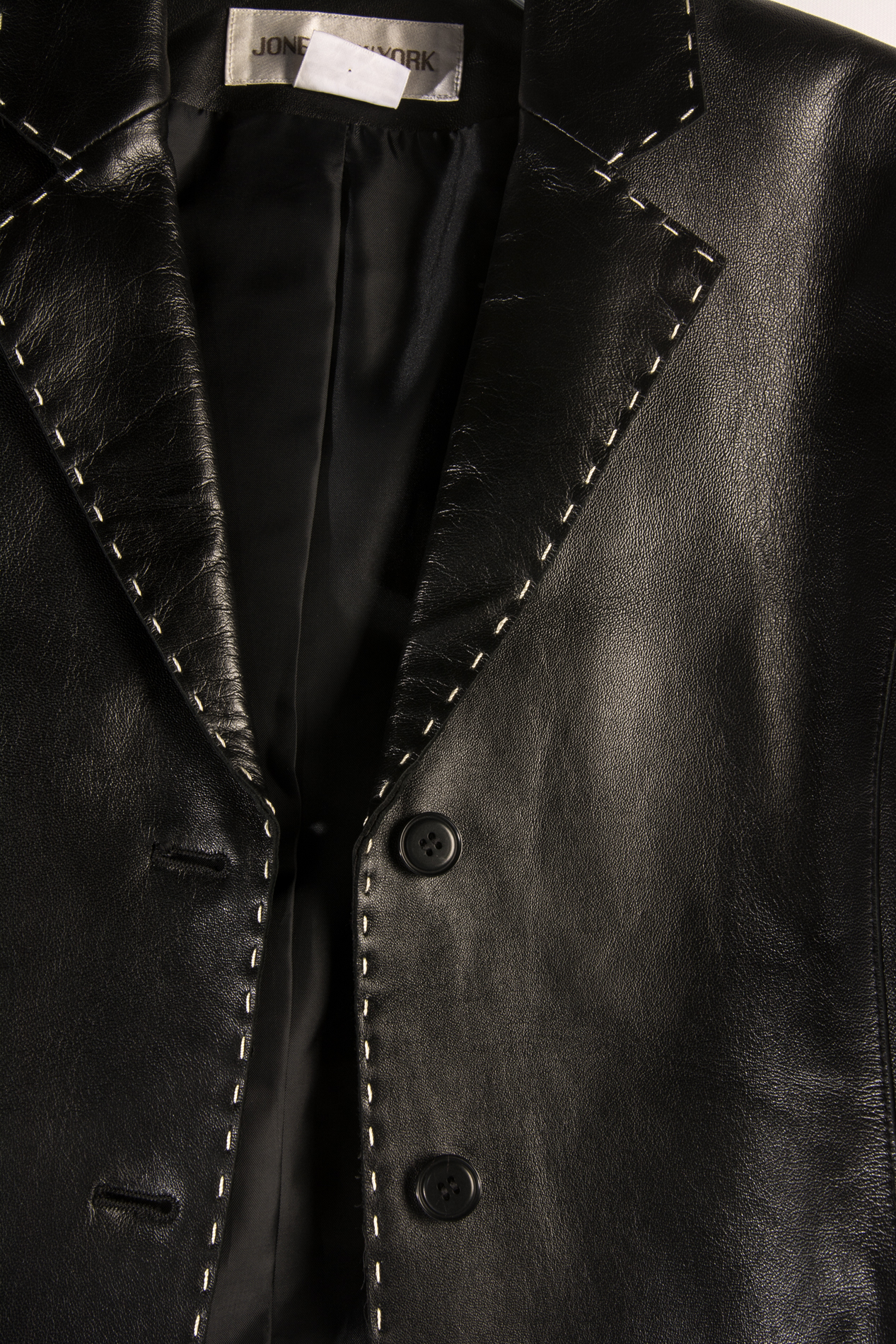 Nine West and Jones New York Black Leather Jackets