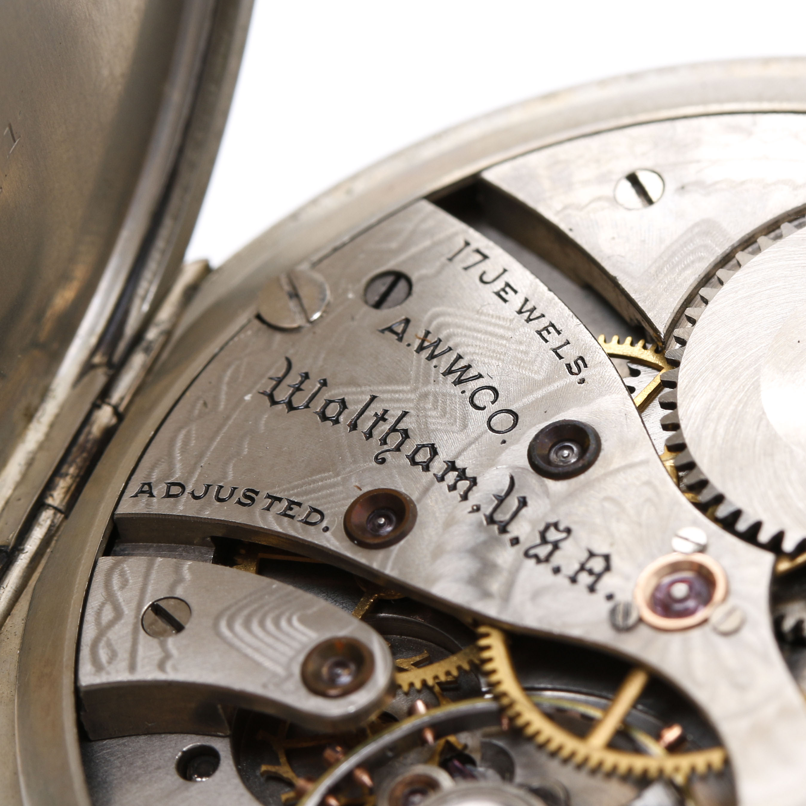 Vintage Waltham Gold Filled Pocket Watch