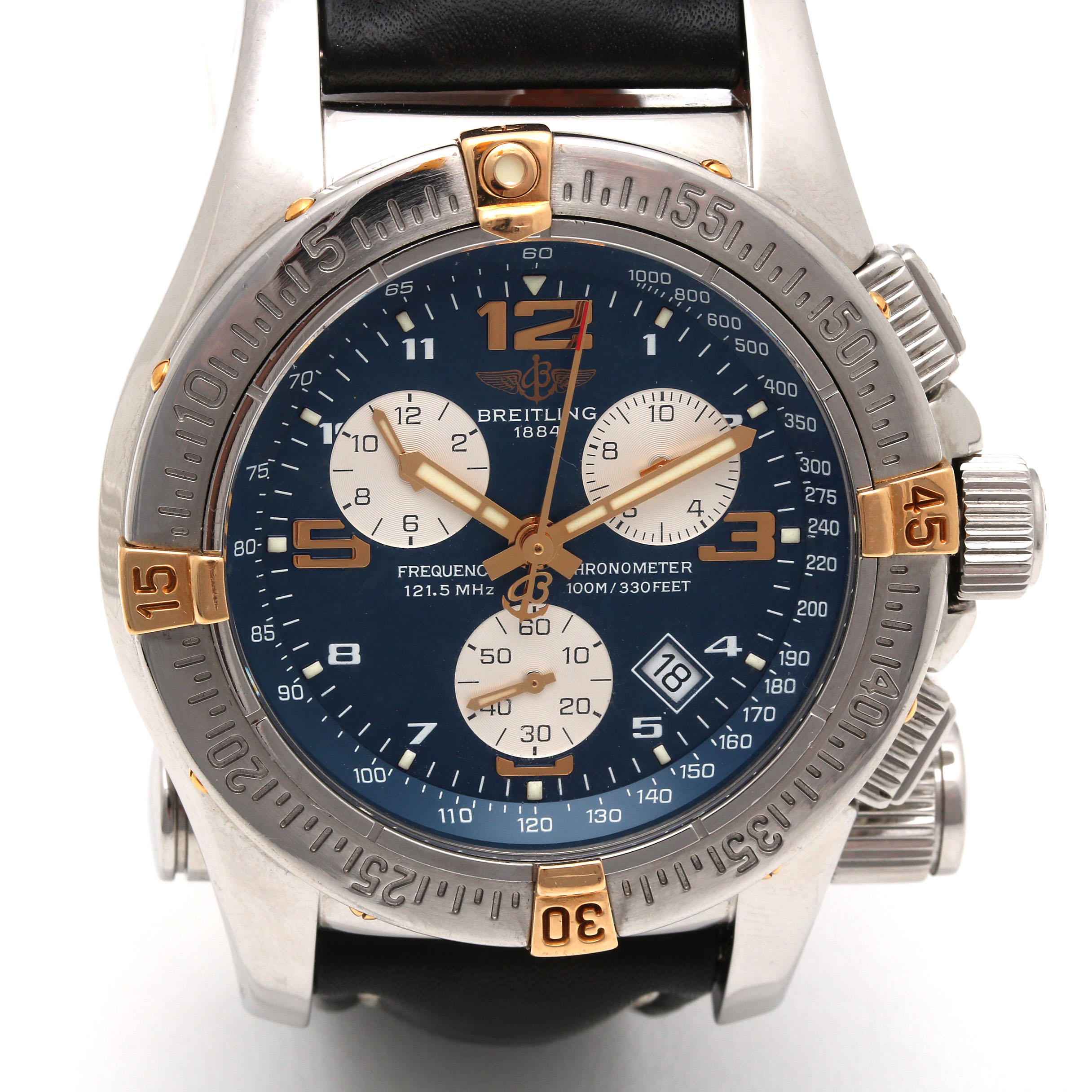 Breitling Emergency Response B73321 18K Yellow Gold and Steel Watch