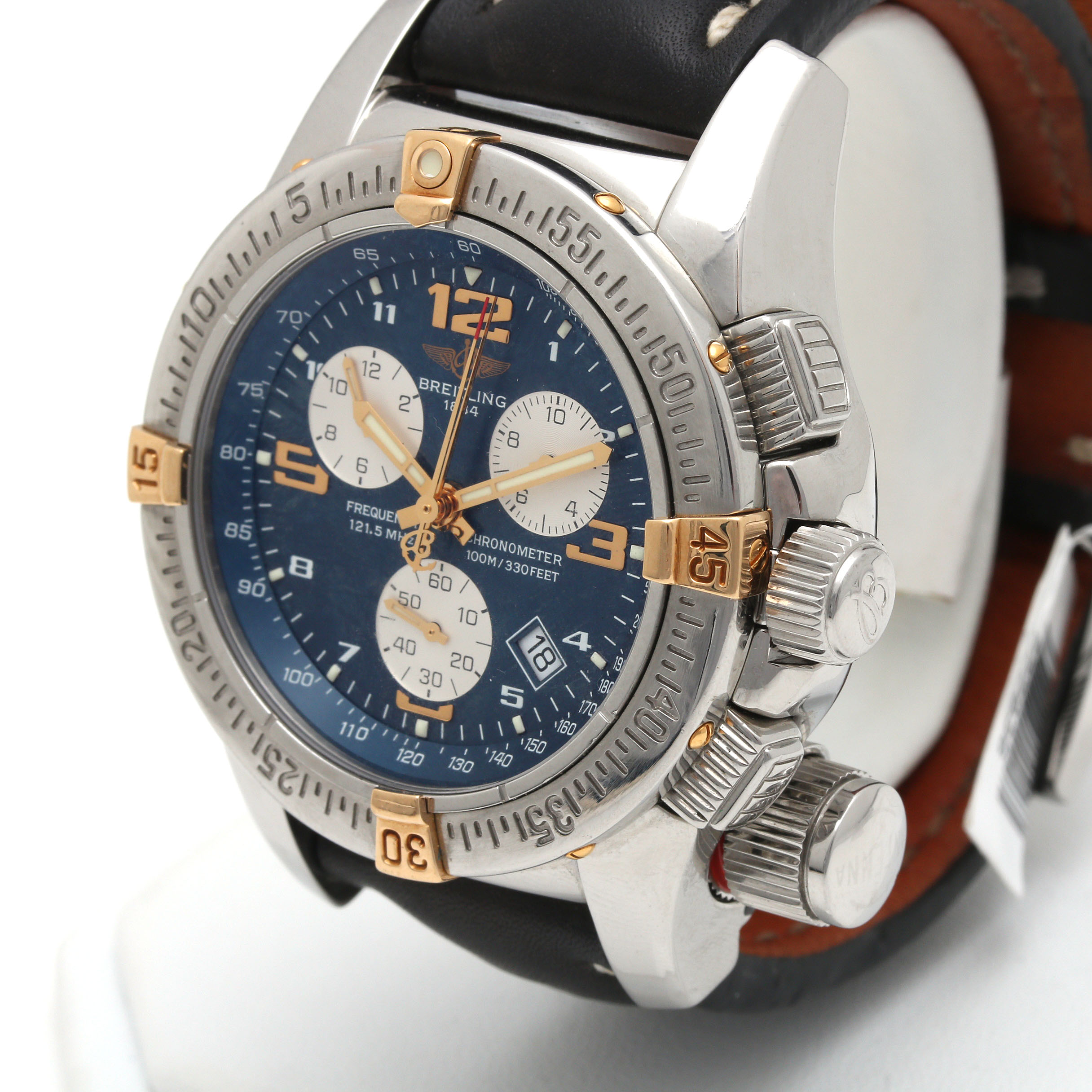 Breitling Emergency Response B73321 18K Yellow Gold and Steel Watch