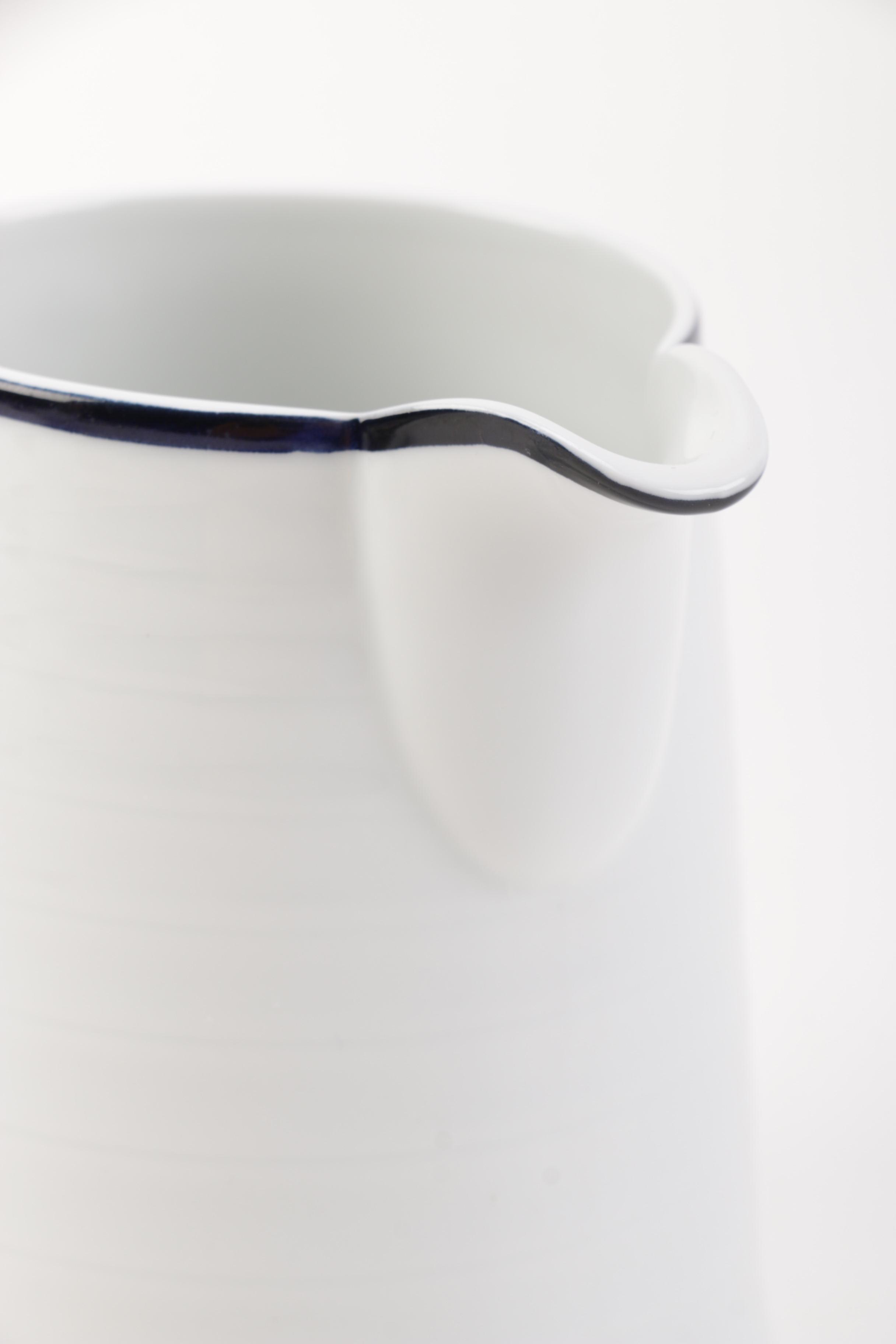 Crate & Barrel "Roulette" Cream and Sugar Bowl with "Kahla" Plate