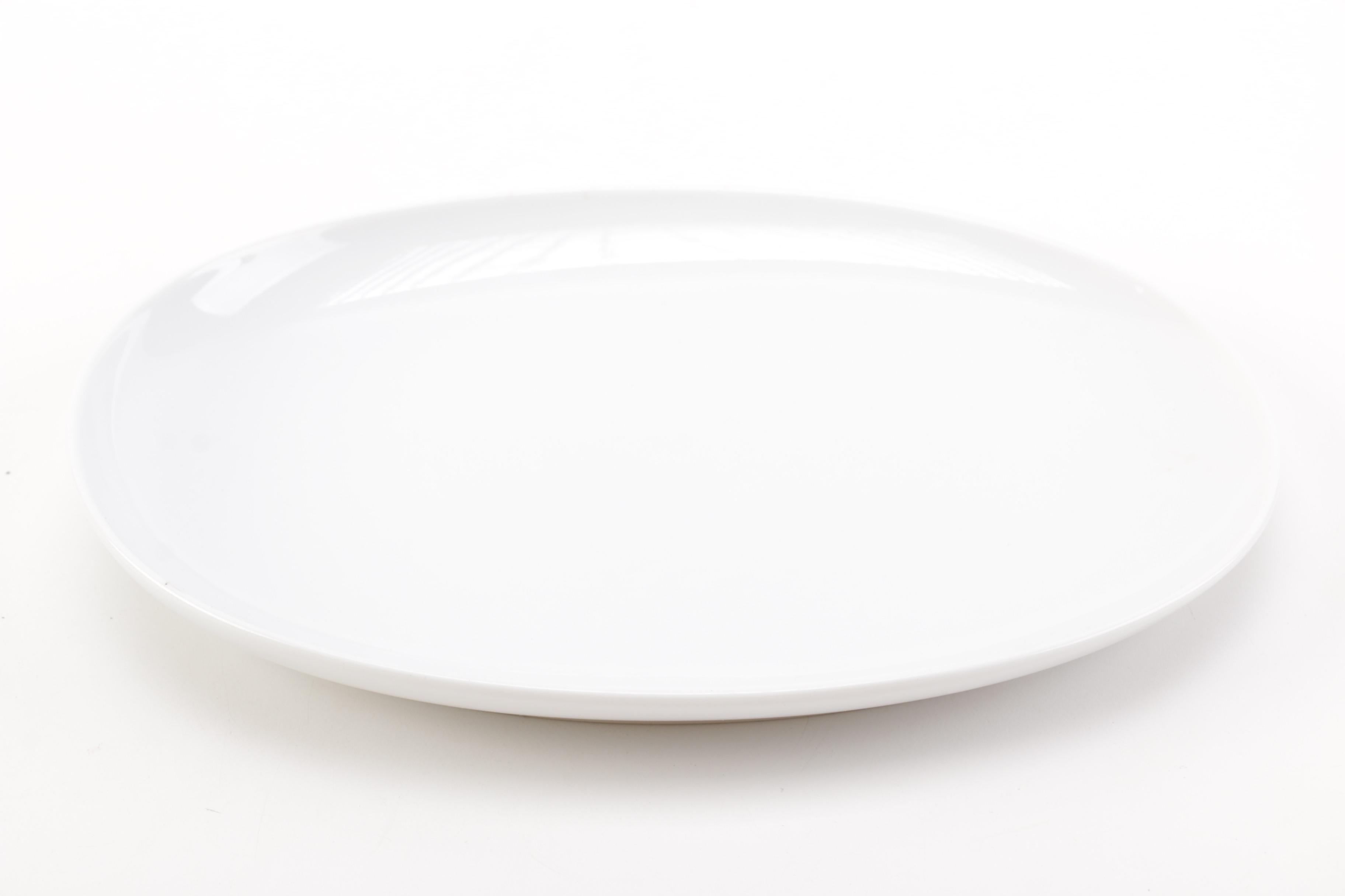 Crate & Barrel "Roulette" Cream and Sugar Bowl with "Kahla" Plate