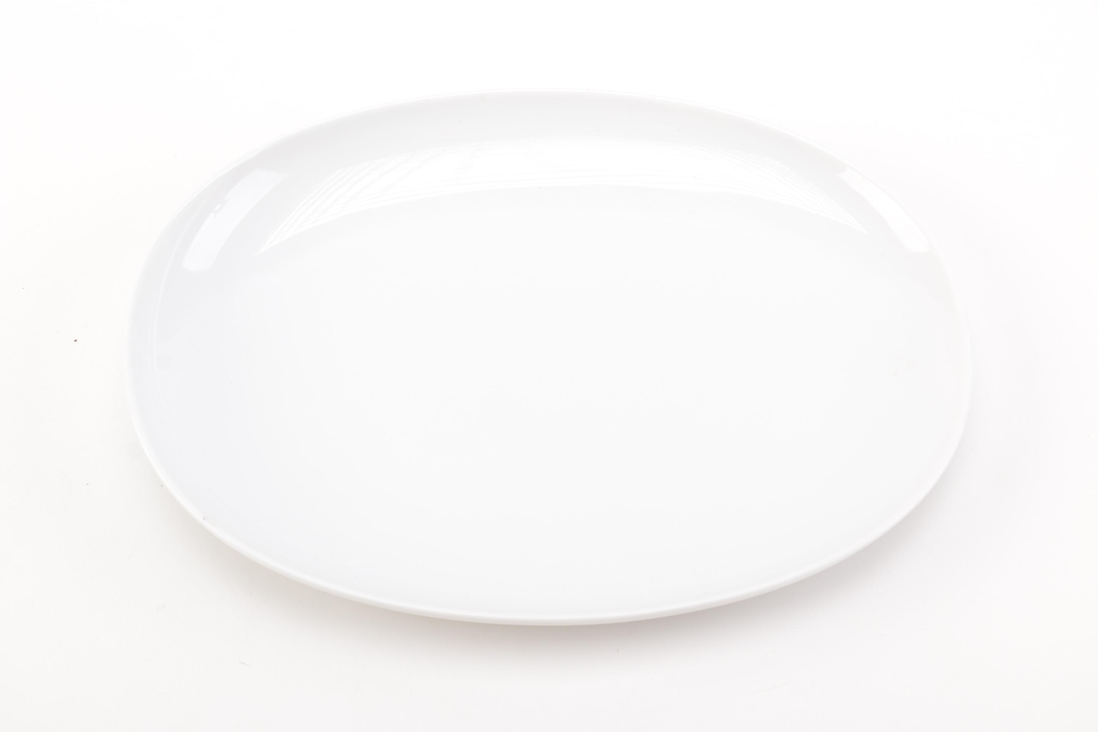 Crate & Barrel "Roulette" Cream and Sugar Bowl with "Kahla" Plate