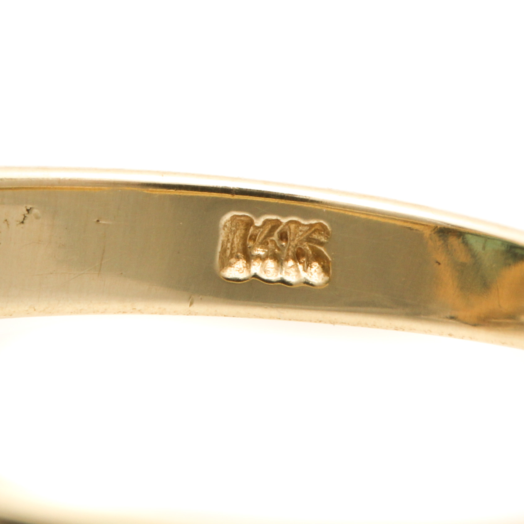 14K Yellow Gold 8.70 CTW Diamond and Sapphire Ring