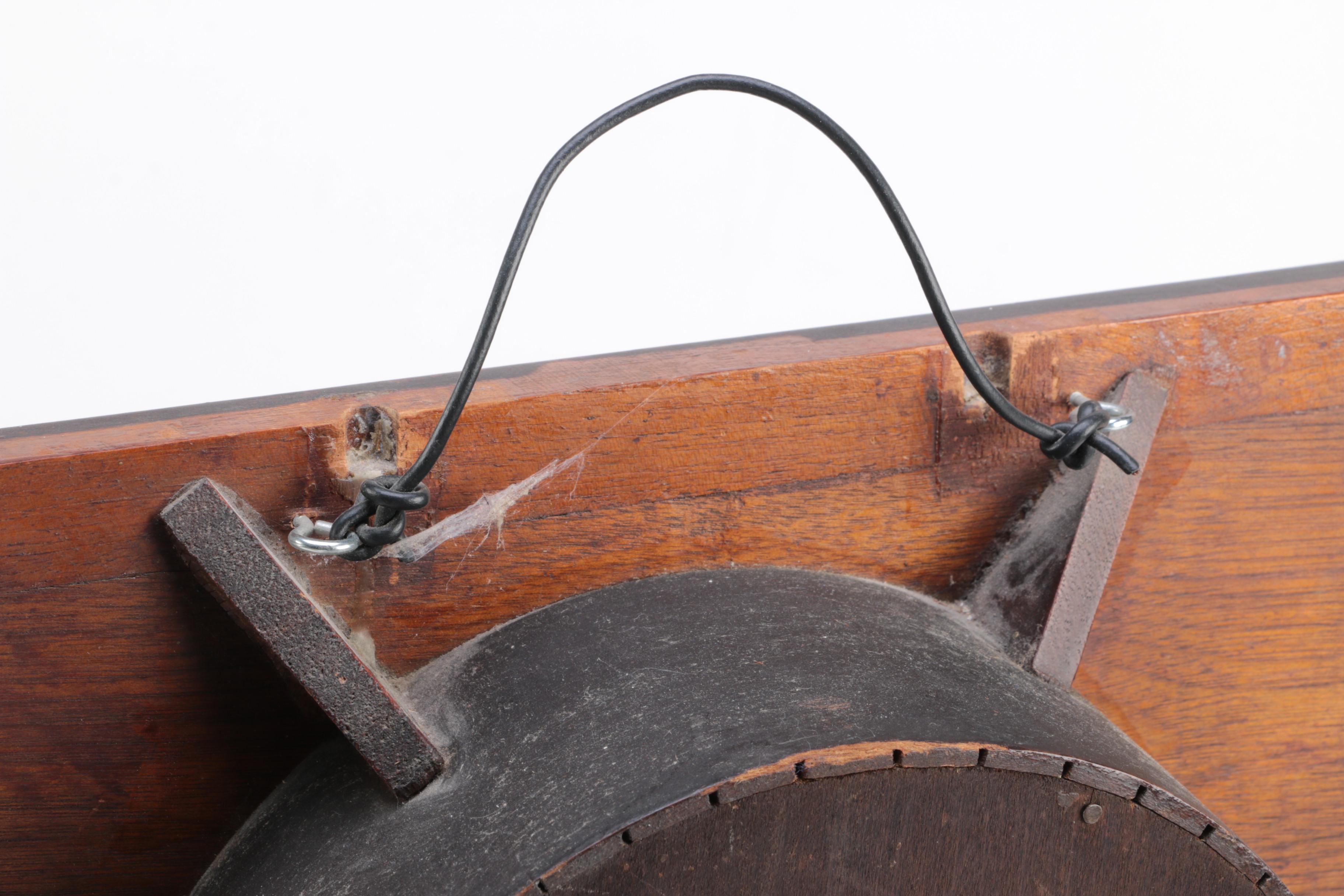 Vintage Madina Wood Gingerbread Mantel Clock