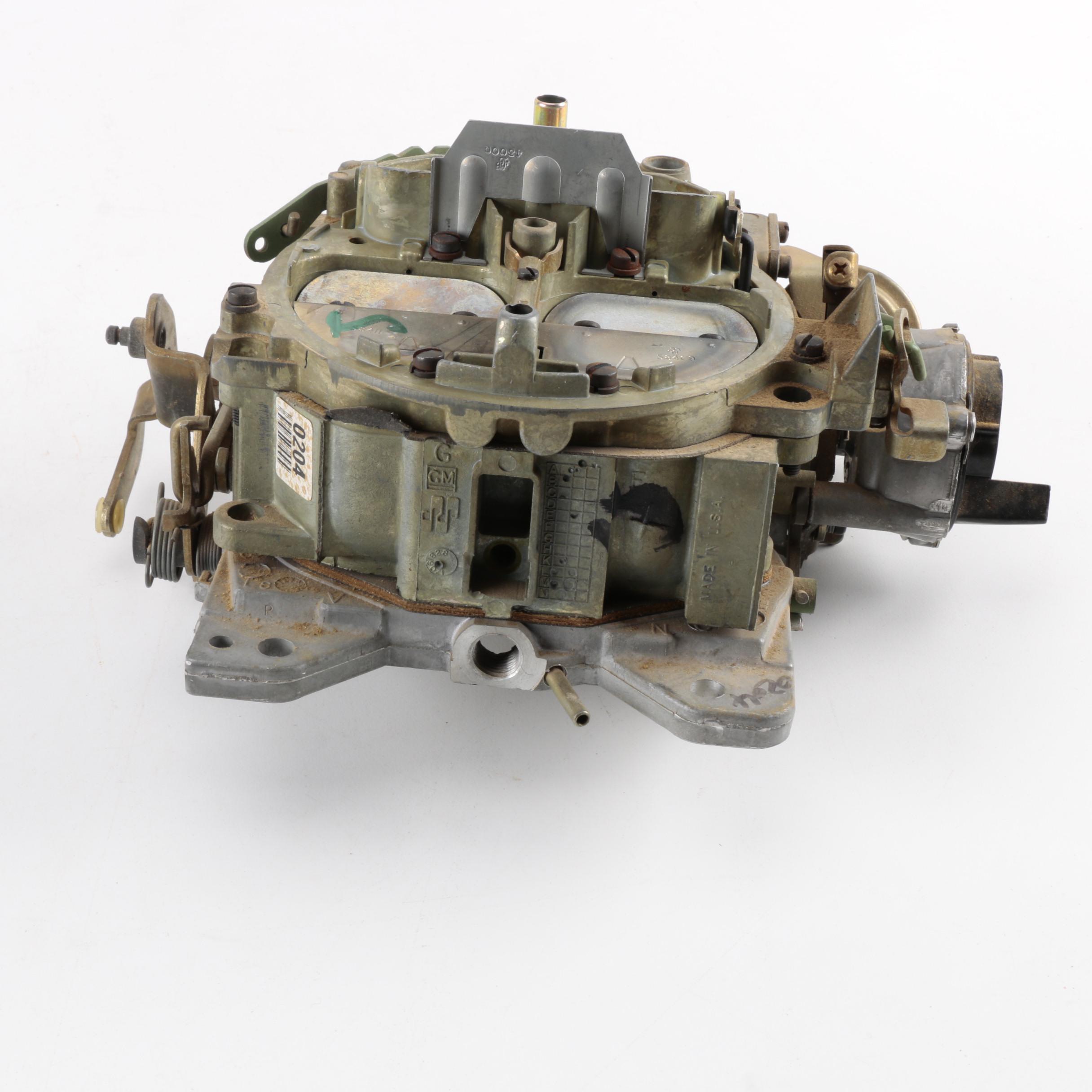 GM Quadrajet Carburetor