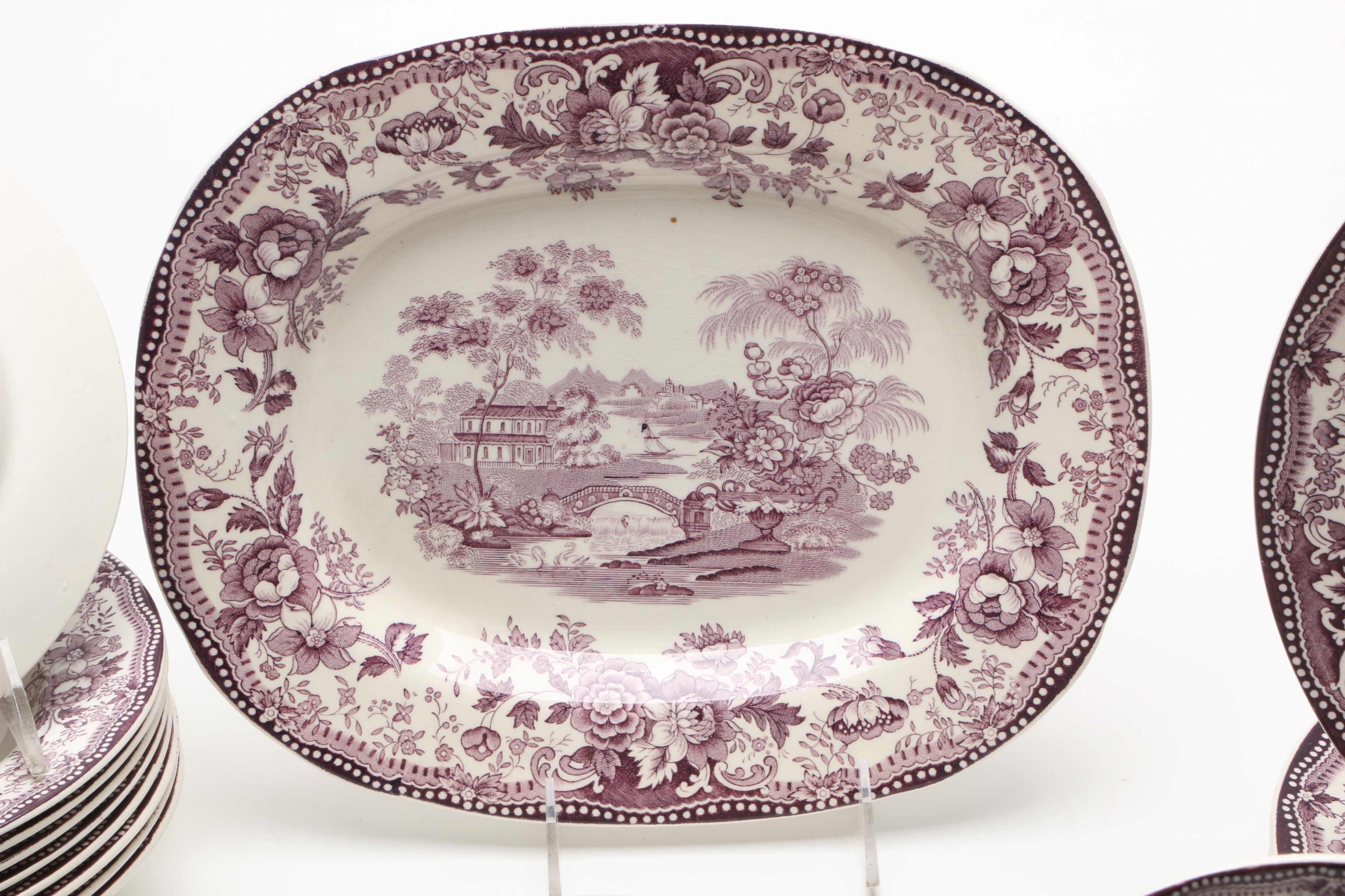 Vintage Clarice Cliff for Royal Staffordshire "Tonquin" Tableware