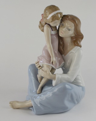 Lladró "Mommy's Little Girl" Porcelain Figurine