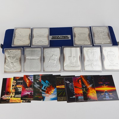 Star Trek Sterling Silver Ingot Cinema Art