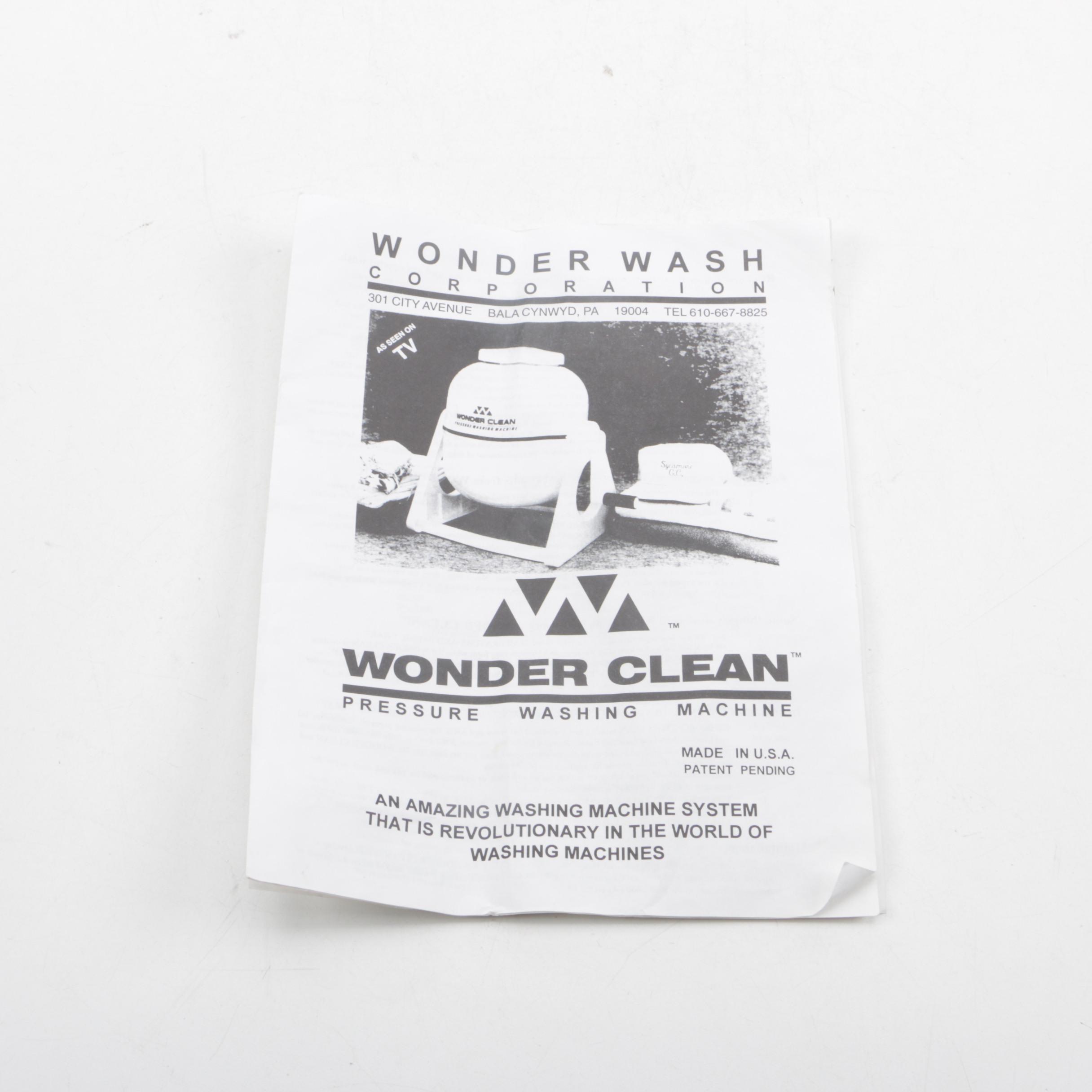 Wonder Clean Pressure Washing Machine with Outdoor Gear
