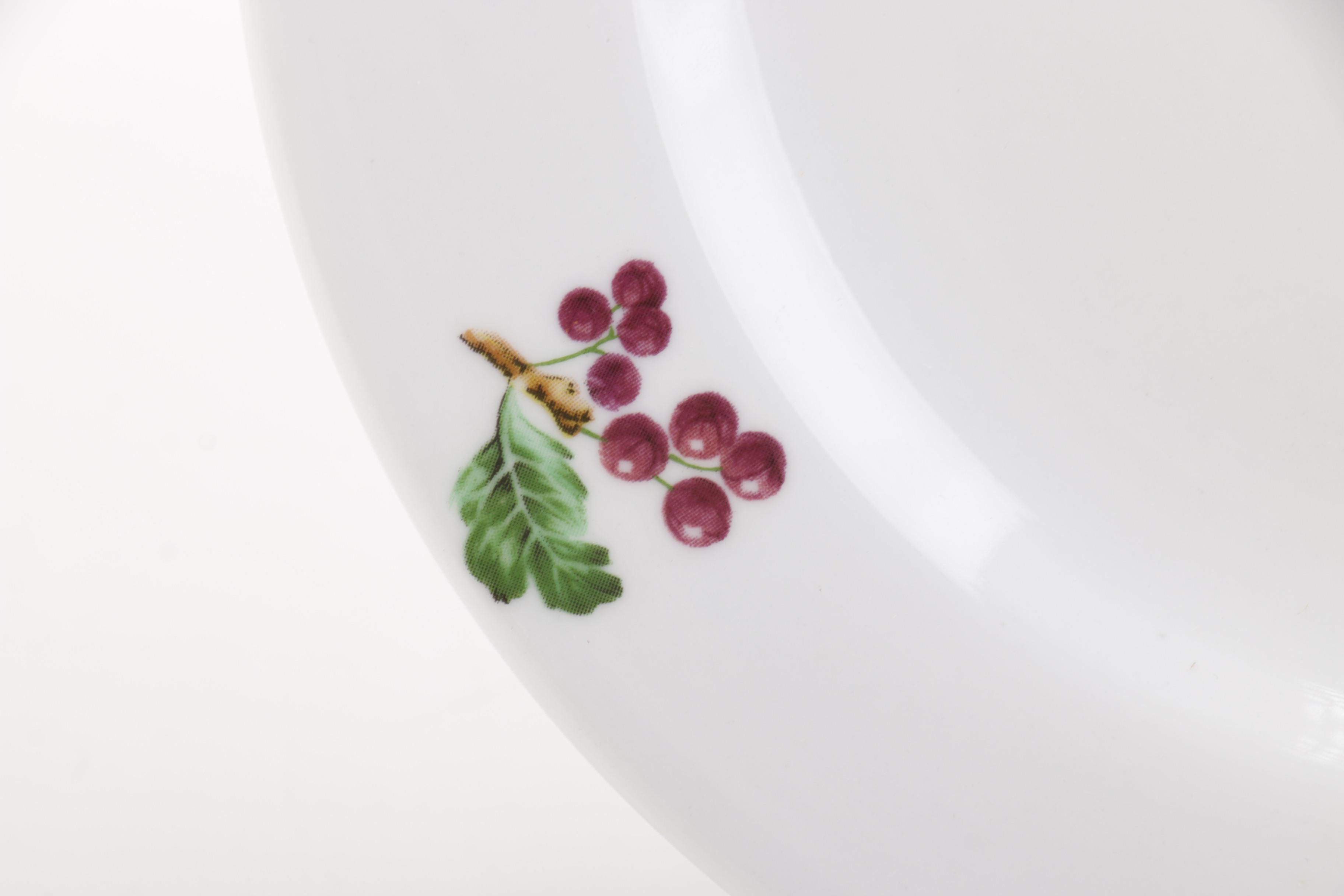 Cordon Bleu Porcelain Colander and Plate