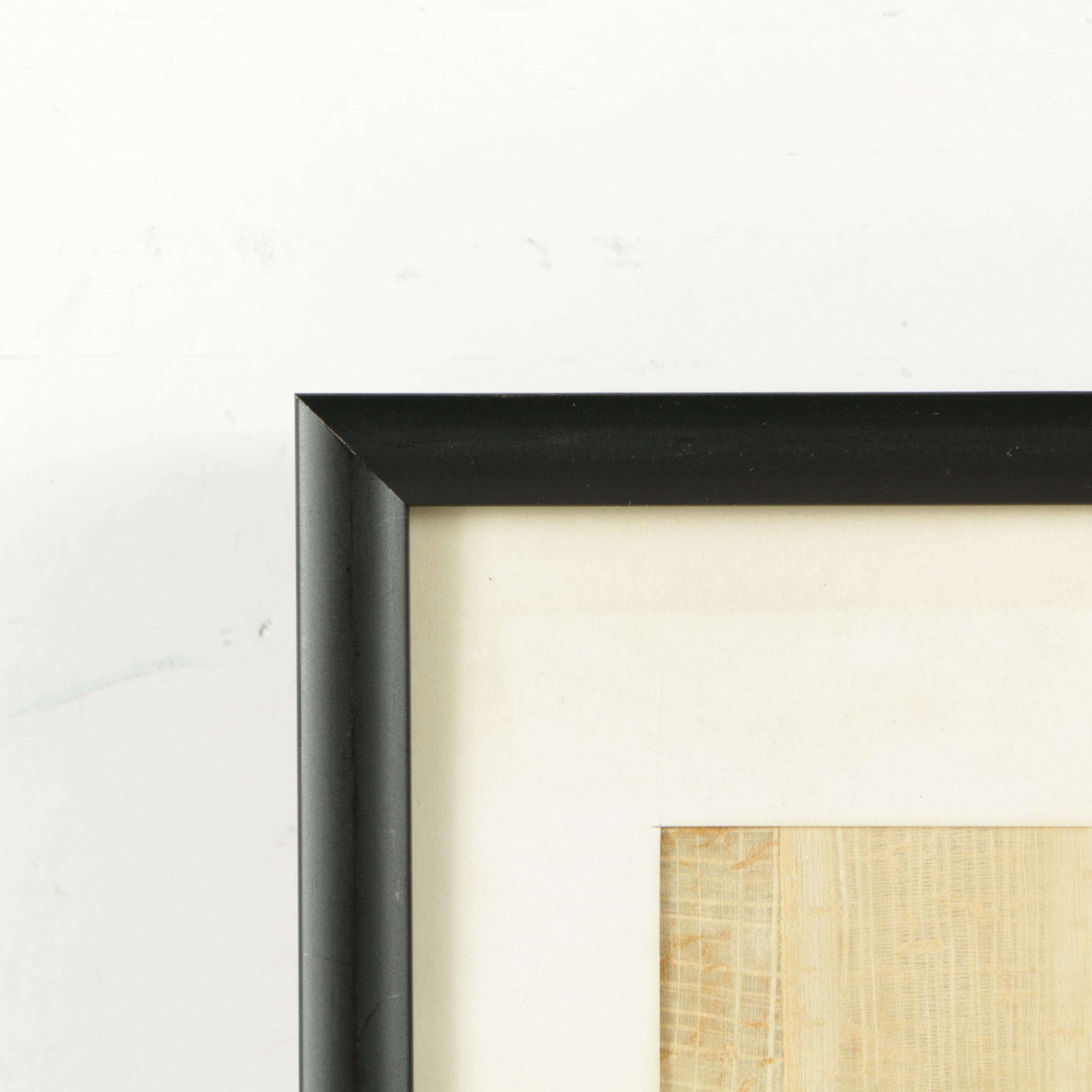 Gouache Paintings on Papyrus of Egyptian Themes