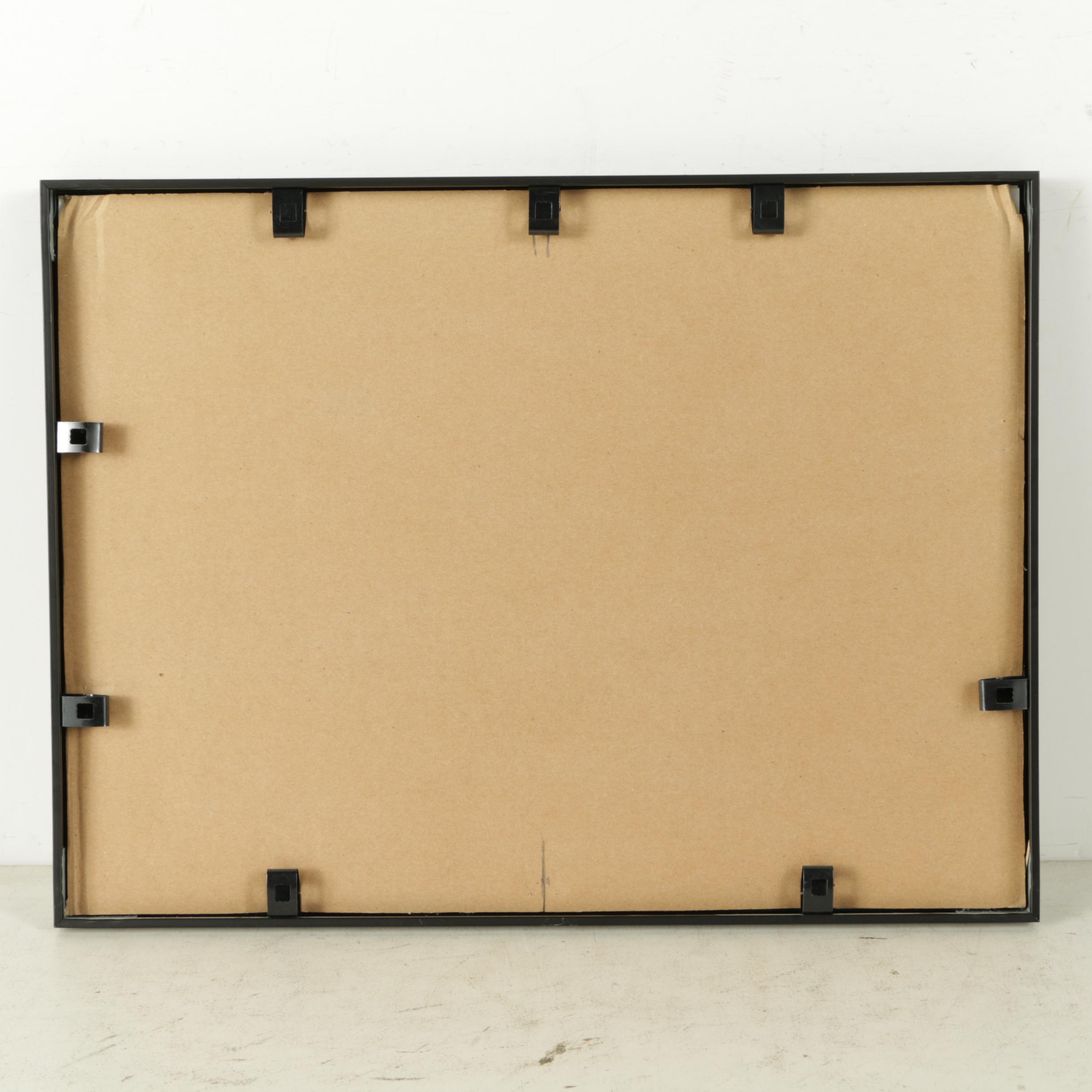 Gouache Paintings on Papyrus of Egyptian Themes