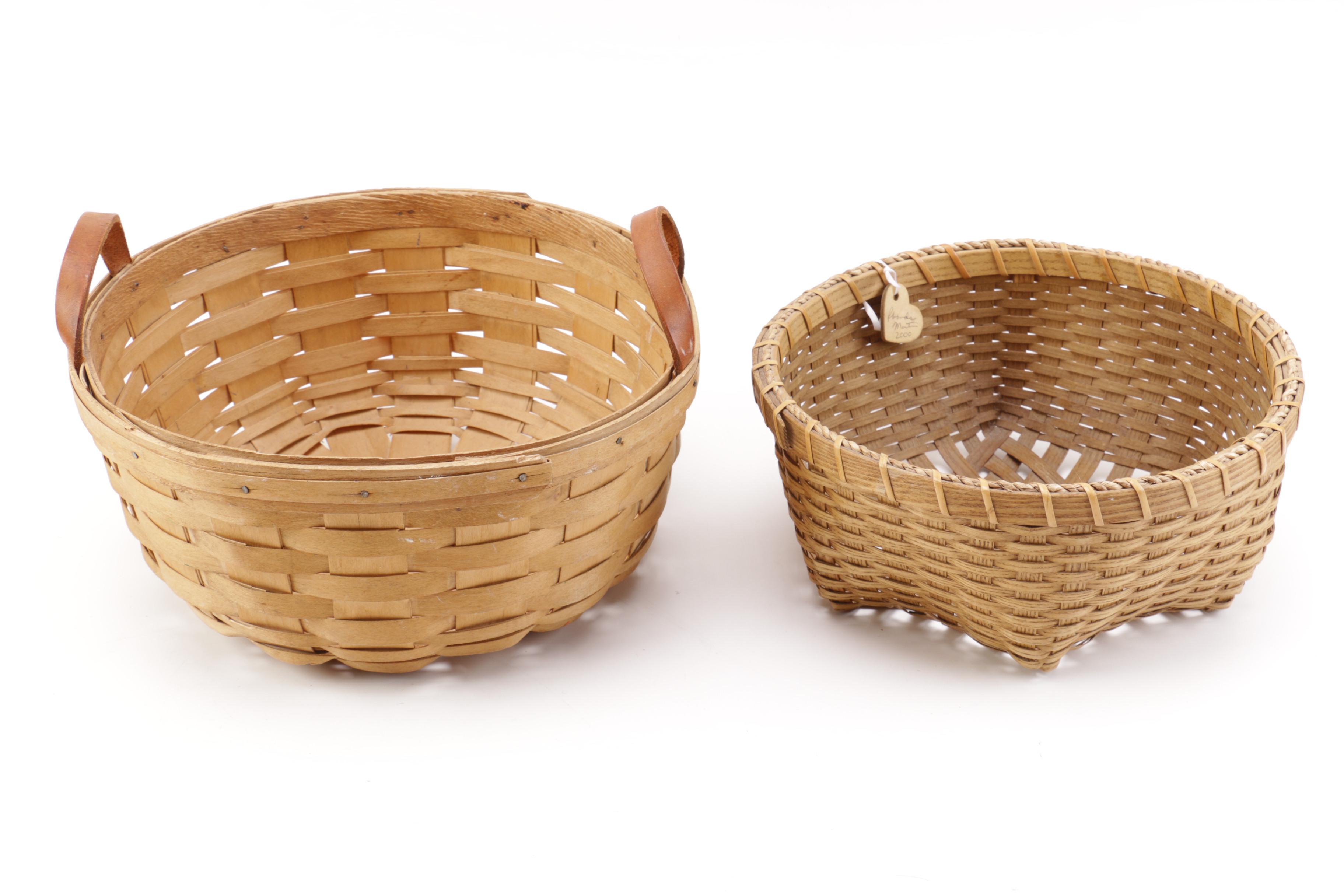 Wood Serving Breakfast Tray Salad Bowls and Baskets
