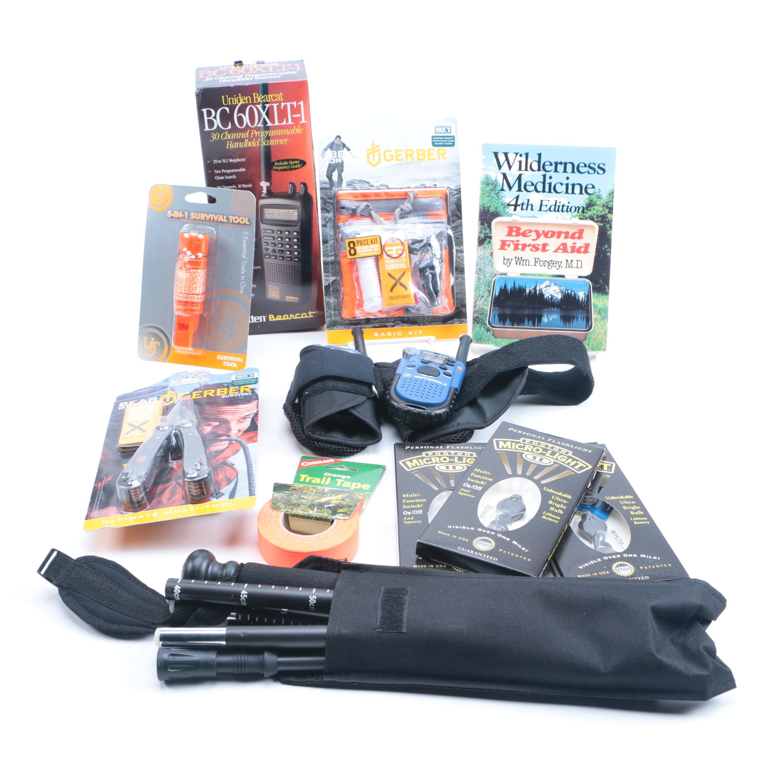 Collection of Survivalist Camping Accessories