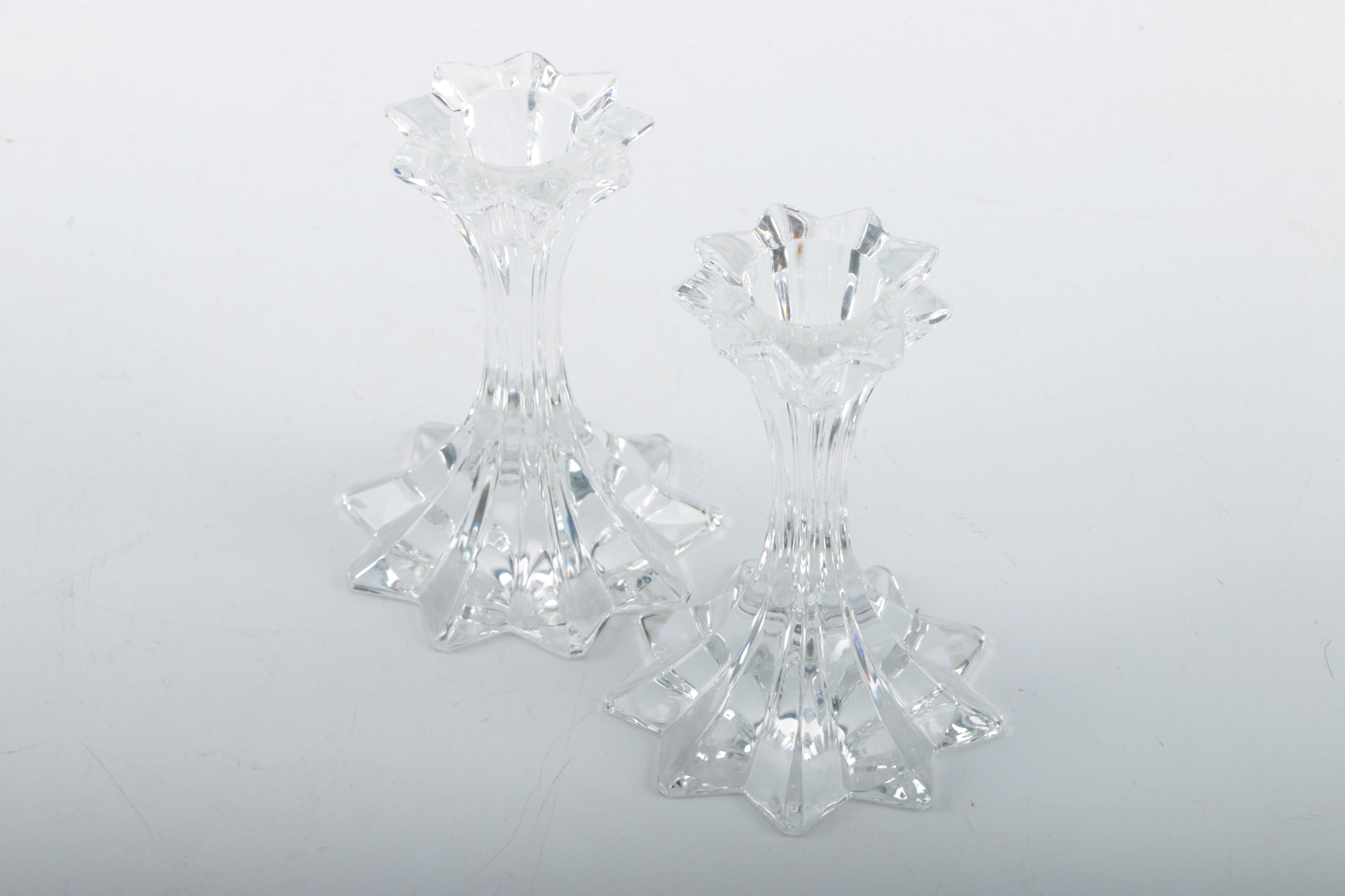 Crystal and Jade Tone Home Décor