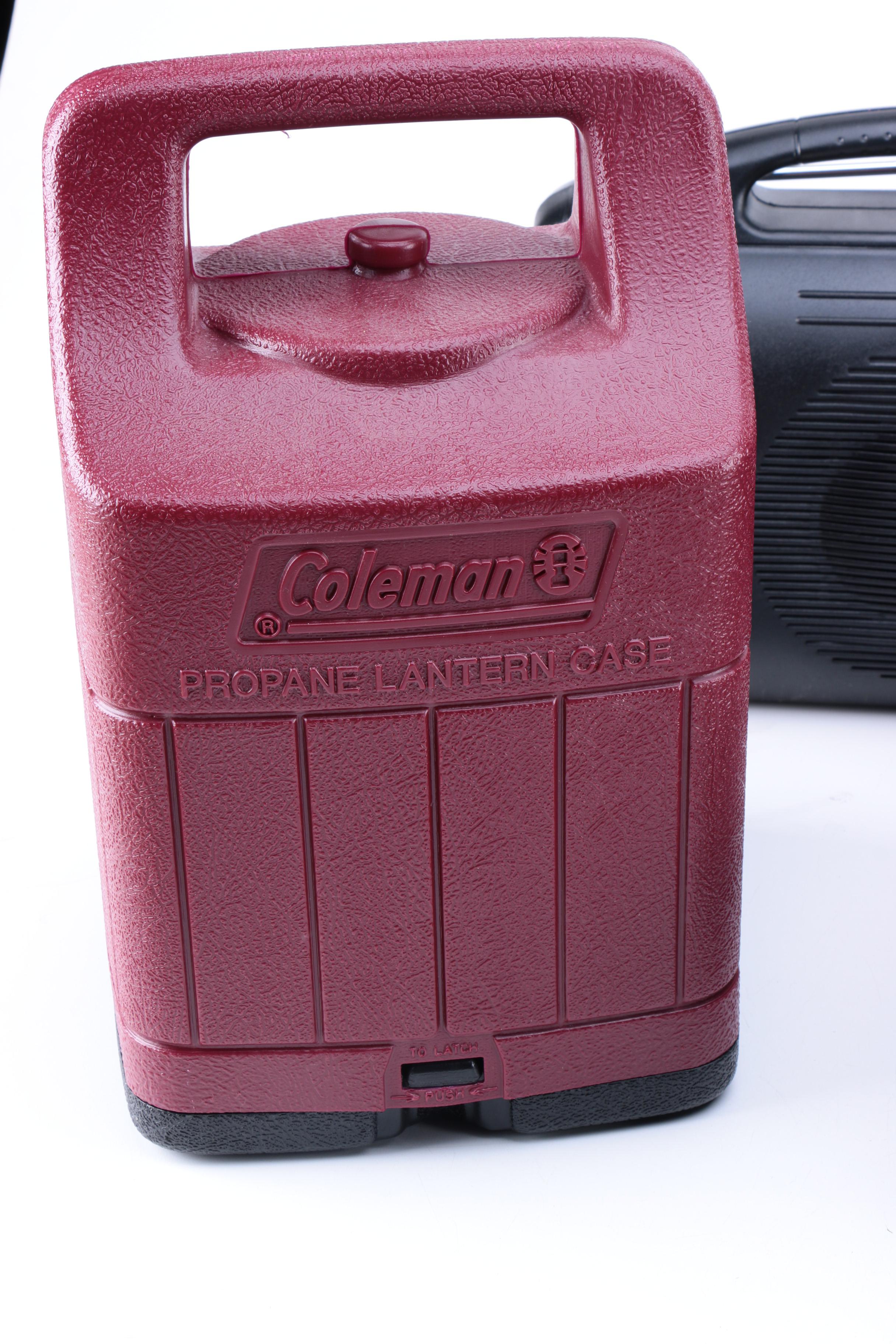 Collection of Camping Gear including Coleman