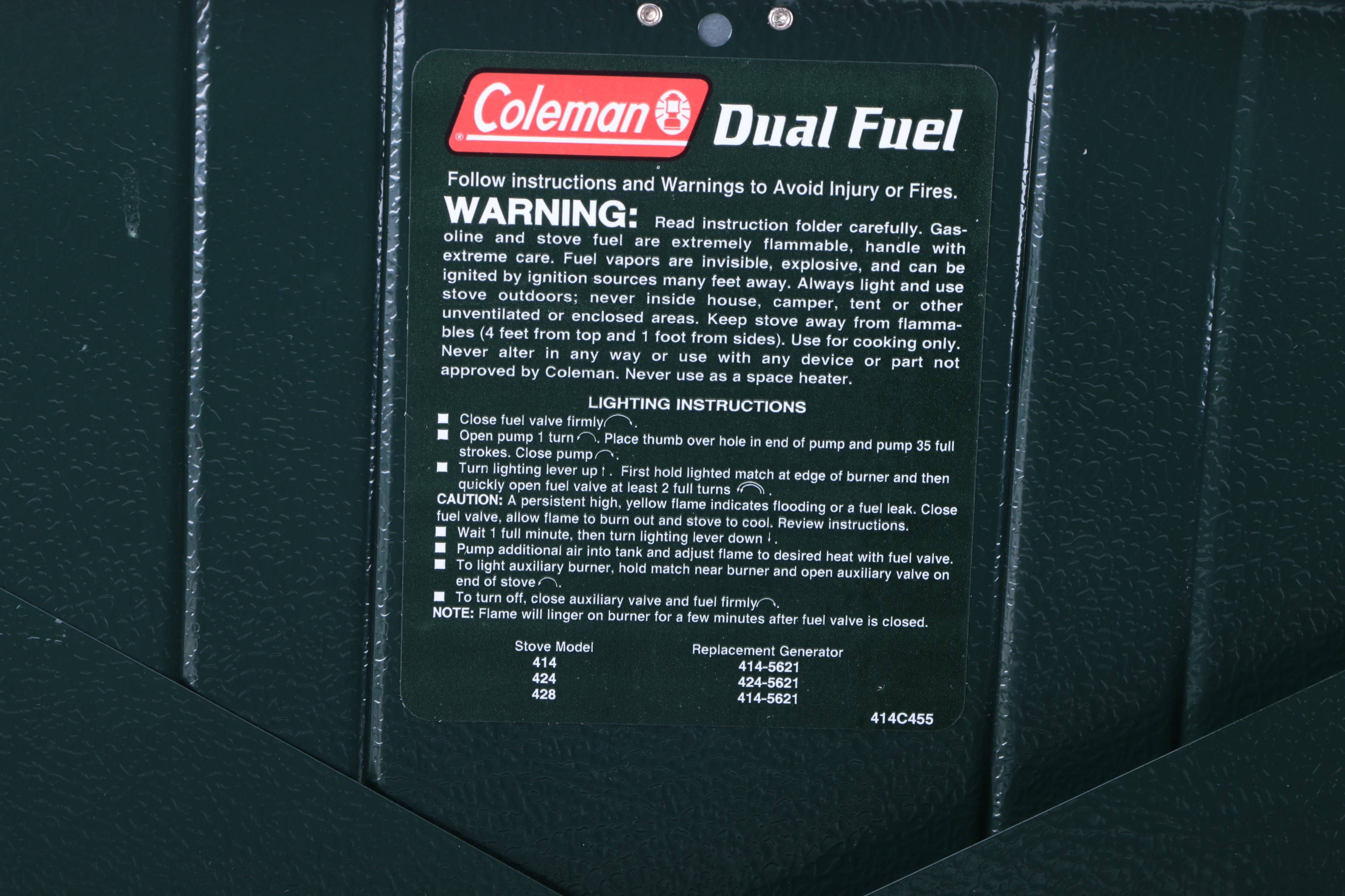 Collection of Camping Gear including Coleman