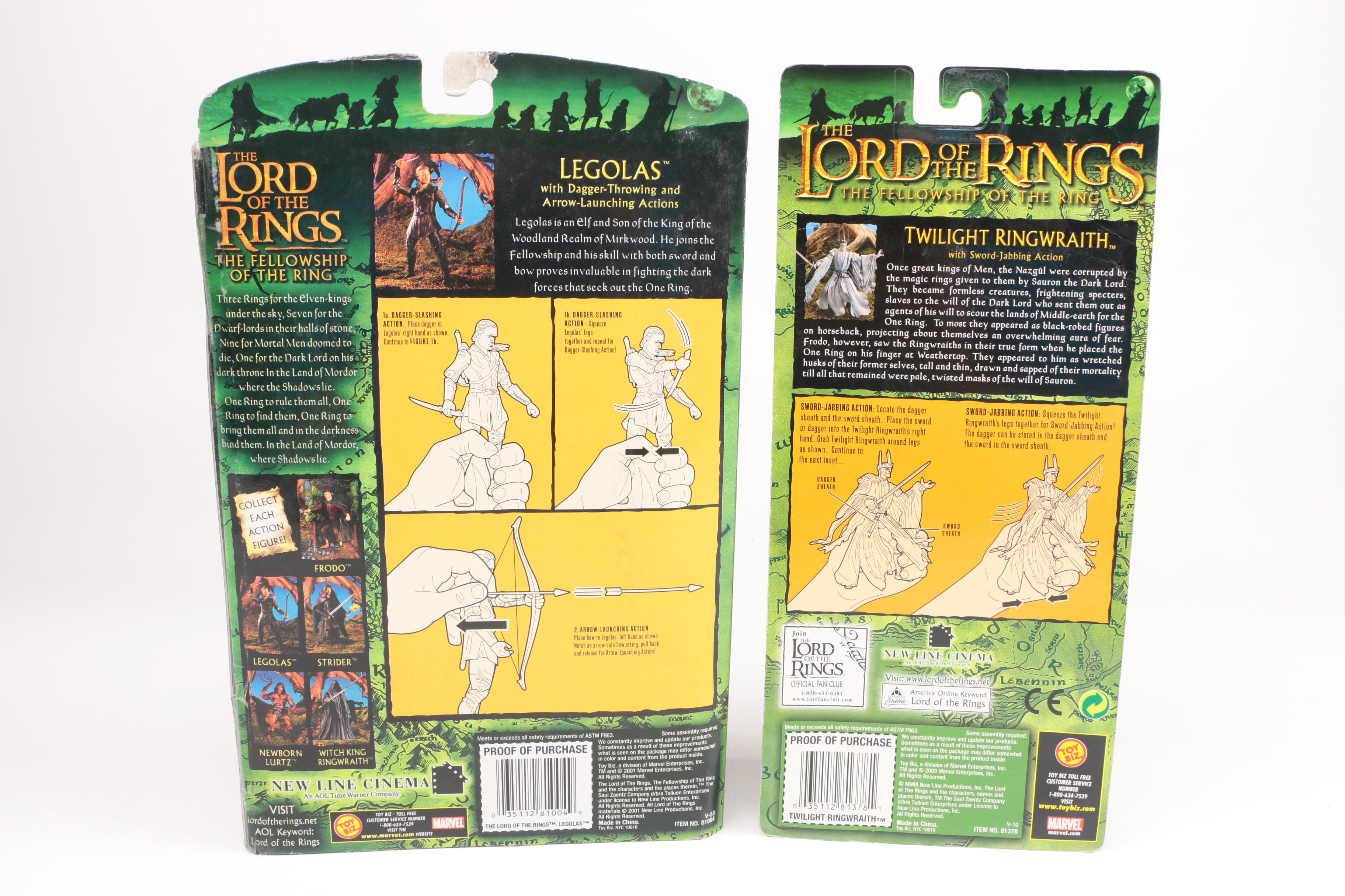 LOTR The Fellowship of the Ring Action Figures
