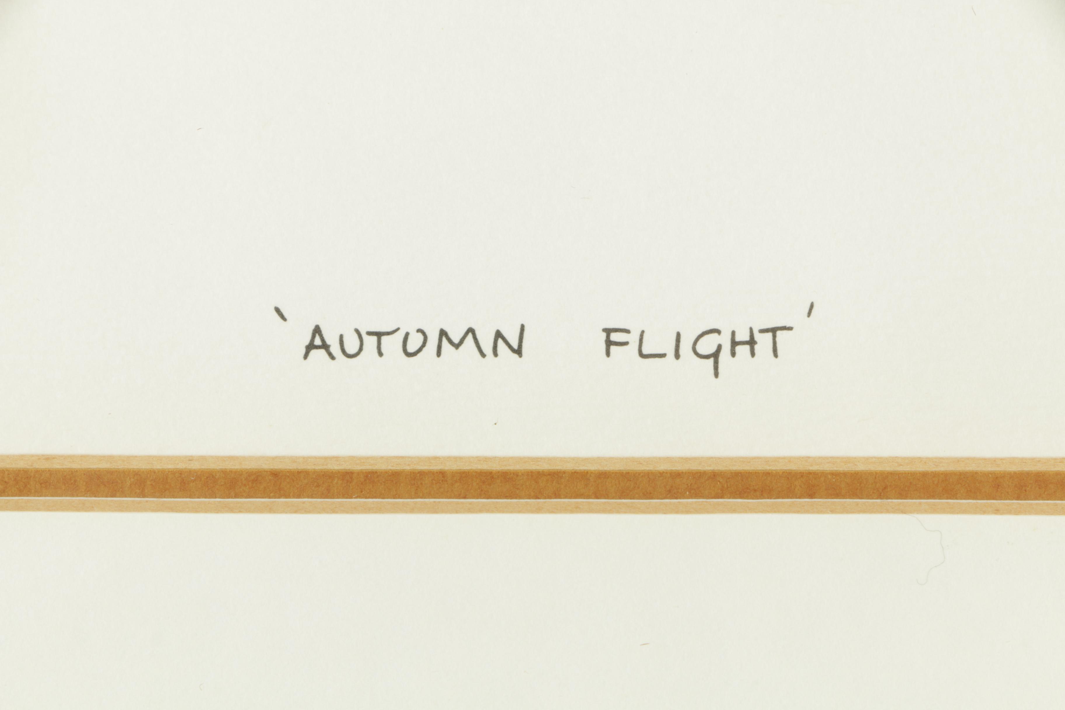 Offset Lithograph After Benjamin Chee Chee "Autumn Flight"