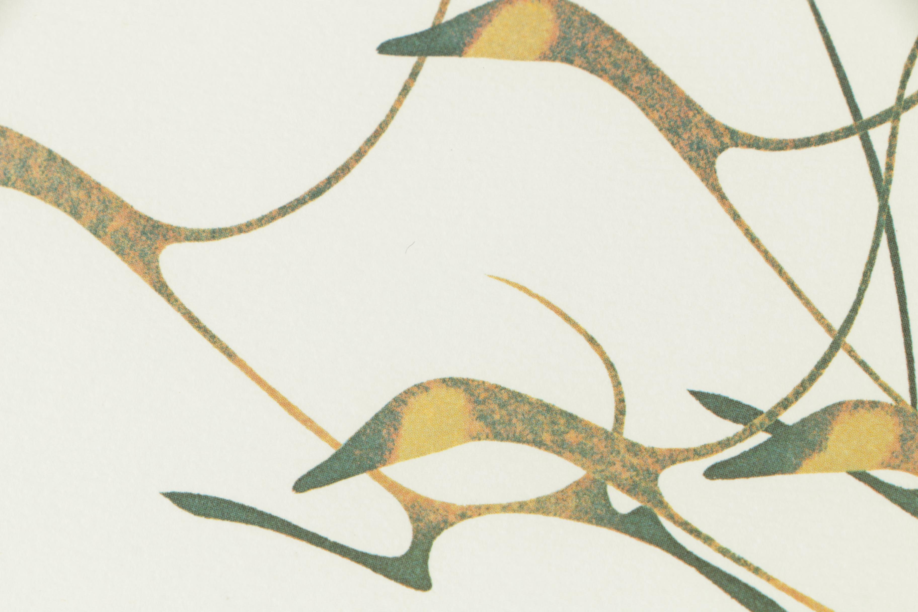 Offset Lithograph After Benjamin Chee Chee "Autumn Flight"