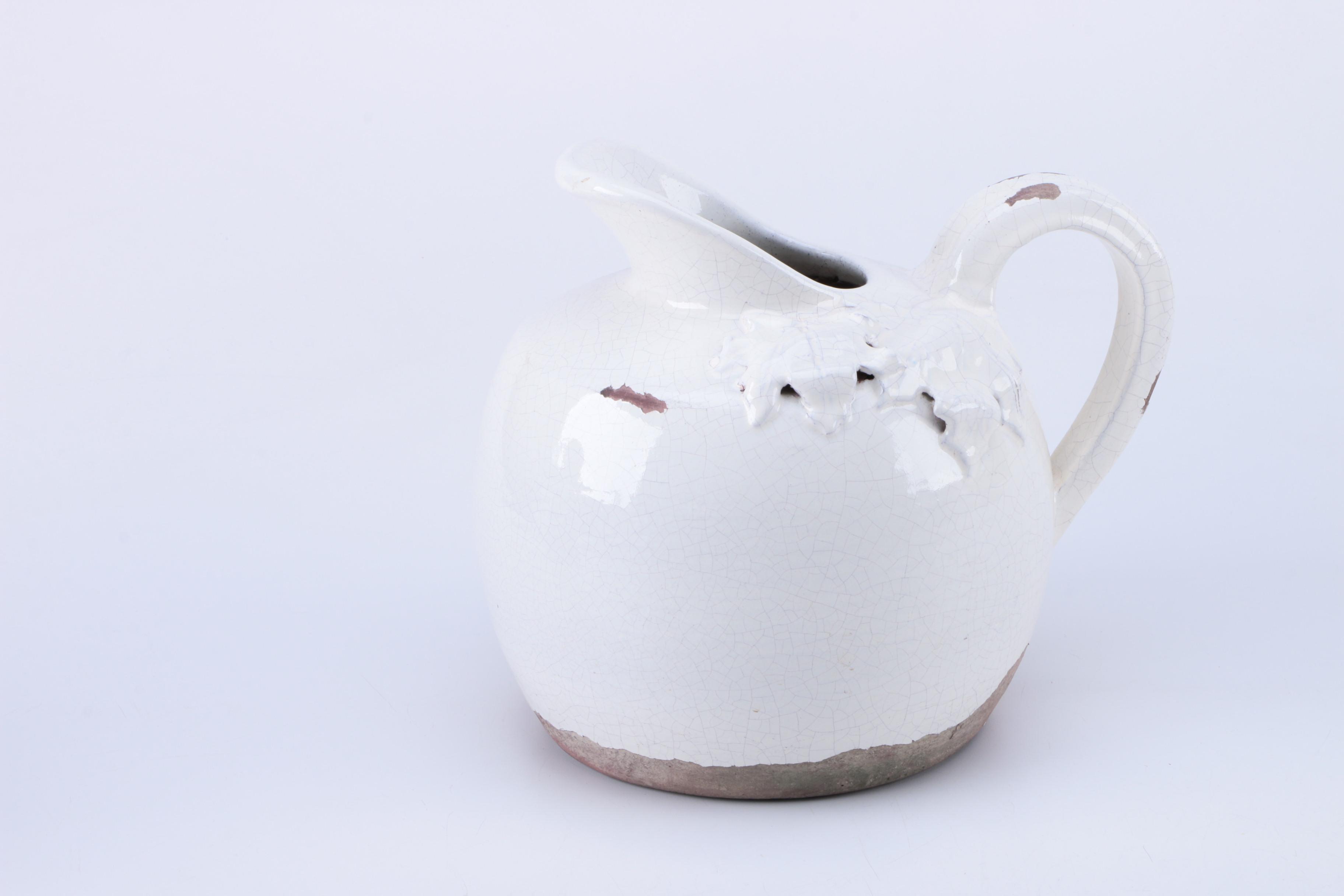 Ceramic Pitchers and Vase