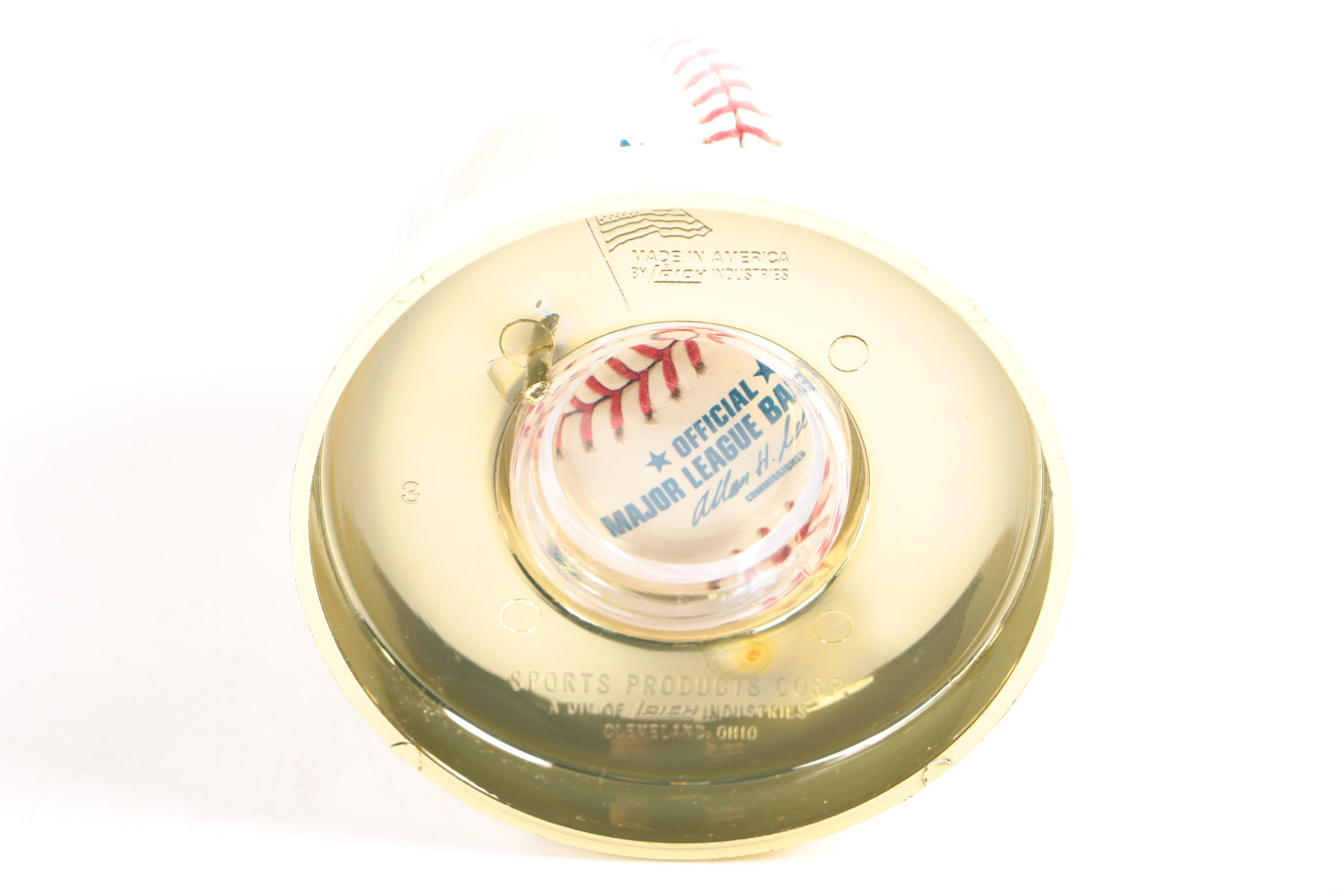 Josh Bard, Travis Fryman Signed Baseball