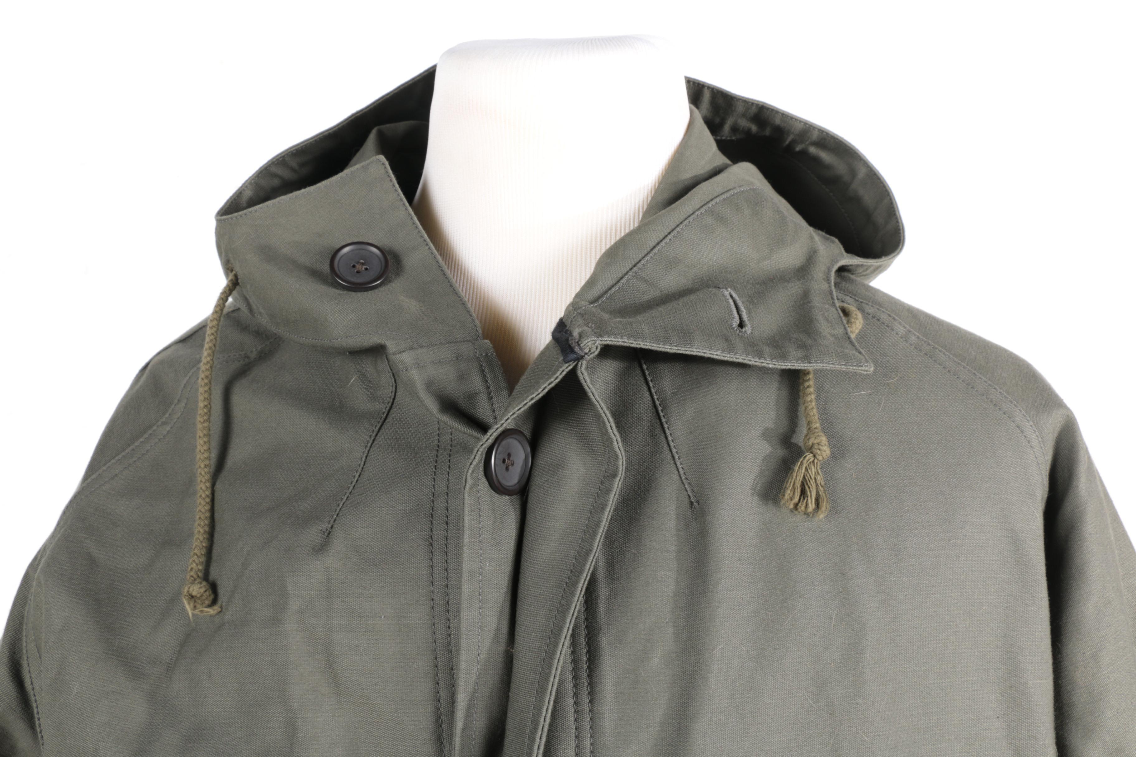 Men's Loden Dager Lined Canvas Coat