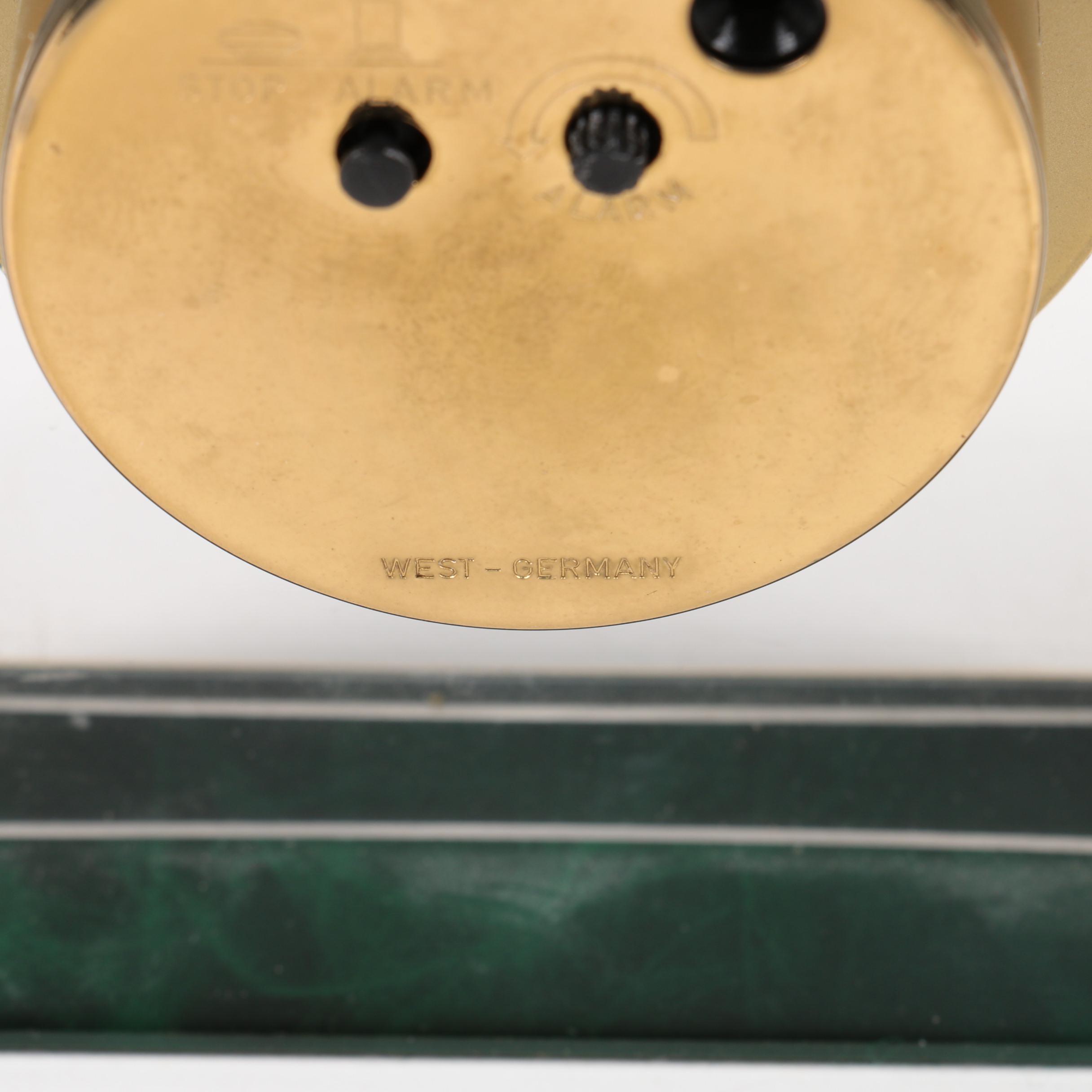 Gump's Modern Glass Alarm Clock